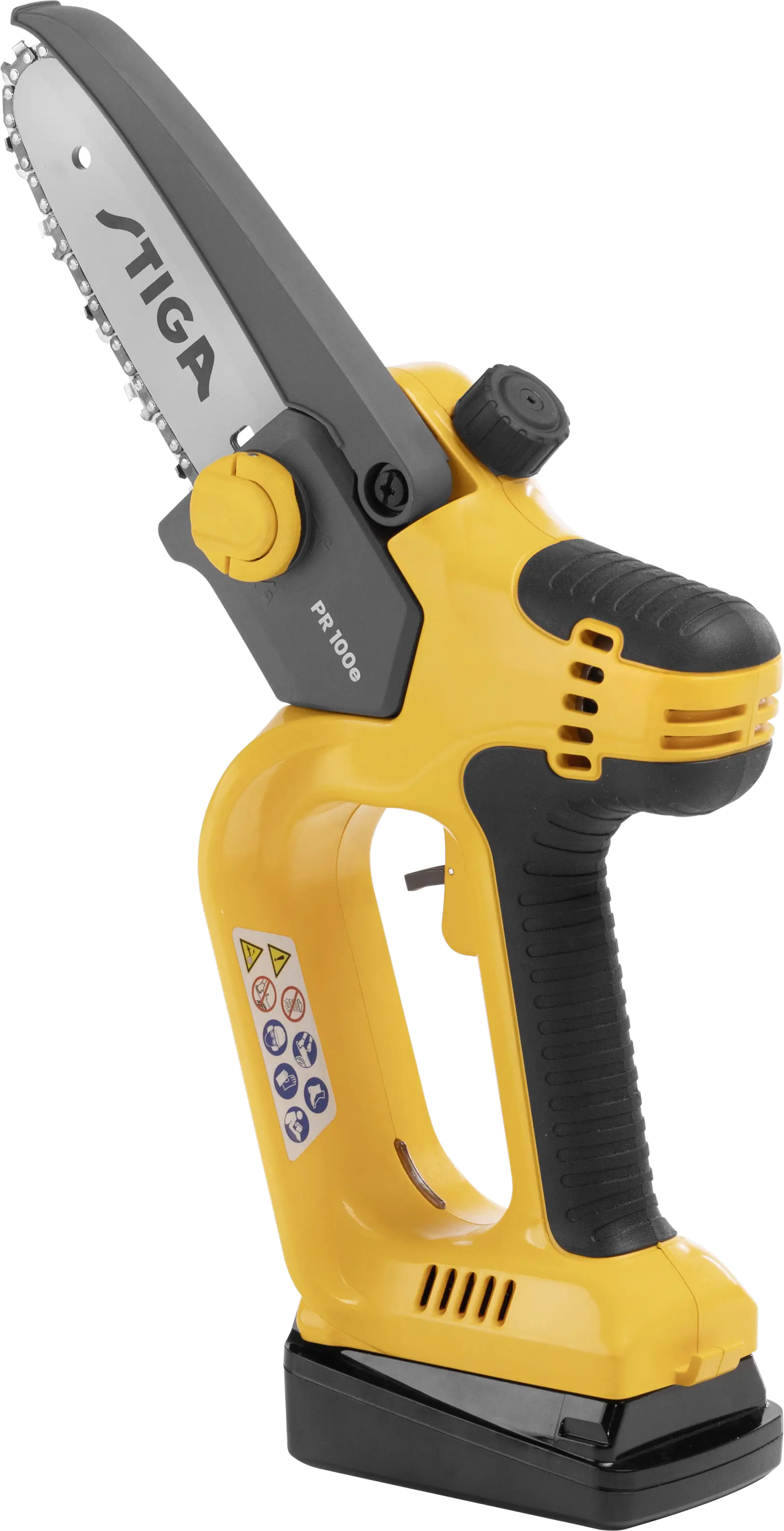Stiga Akku-Einhandsäge PR 100e 20 V 13 cm Schwertlänge inkl. Li-Ionen 2,0 Ah Akku & Ladegerät Stiga Akku-Einhandsäge PR 100e 20 V 13 cm Schwertlänge inkl. Li-Ionen 2,0 Ah Akku & Ladegerät