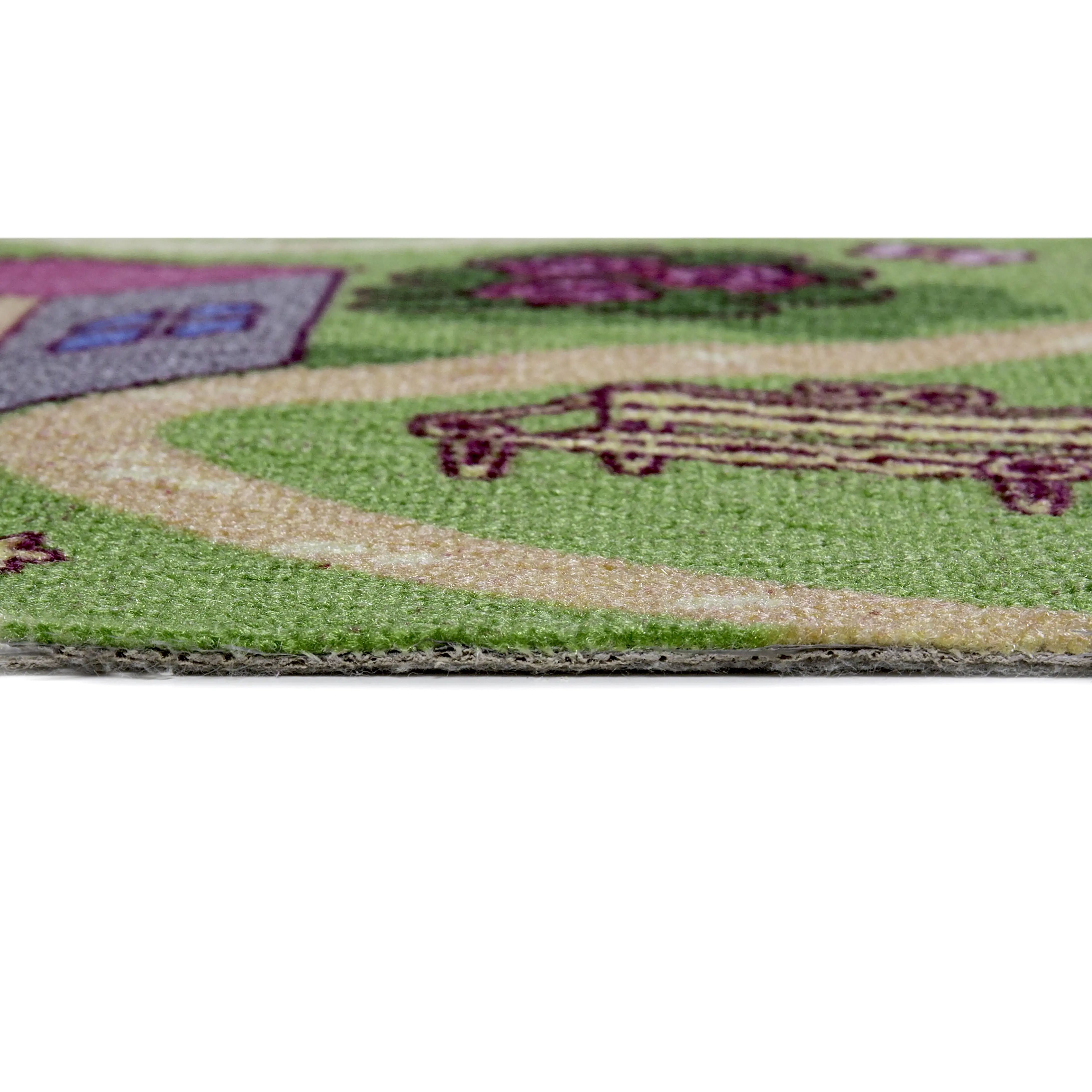 4002398710161_5 Andiamo Kinderteppich Straßenteppich Sweet Town nach Maß pink 4 m breit