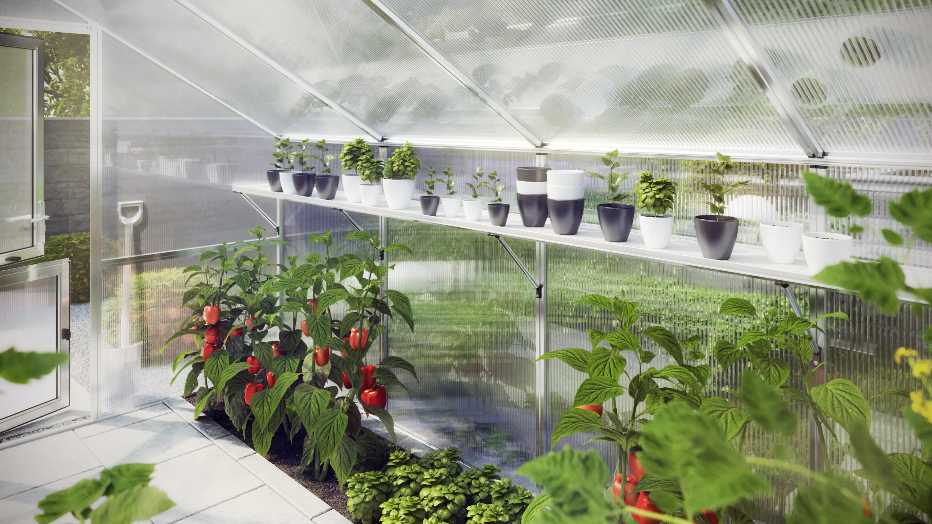 KGT Universal Aluminium Hängeregal 1,5m 1,5 m breit, pressblank