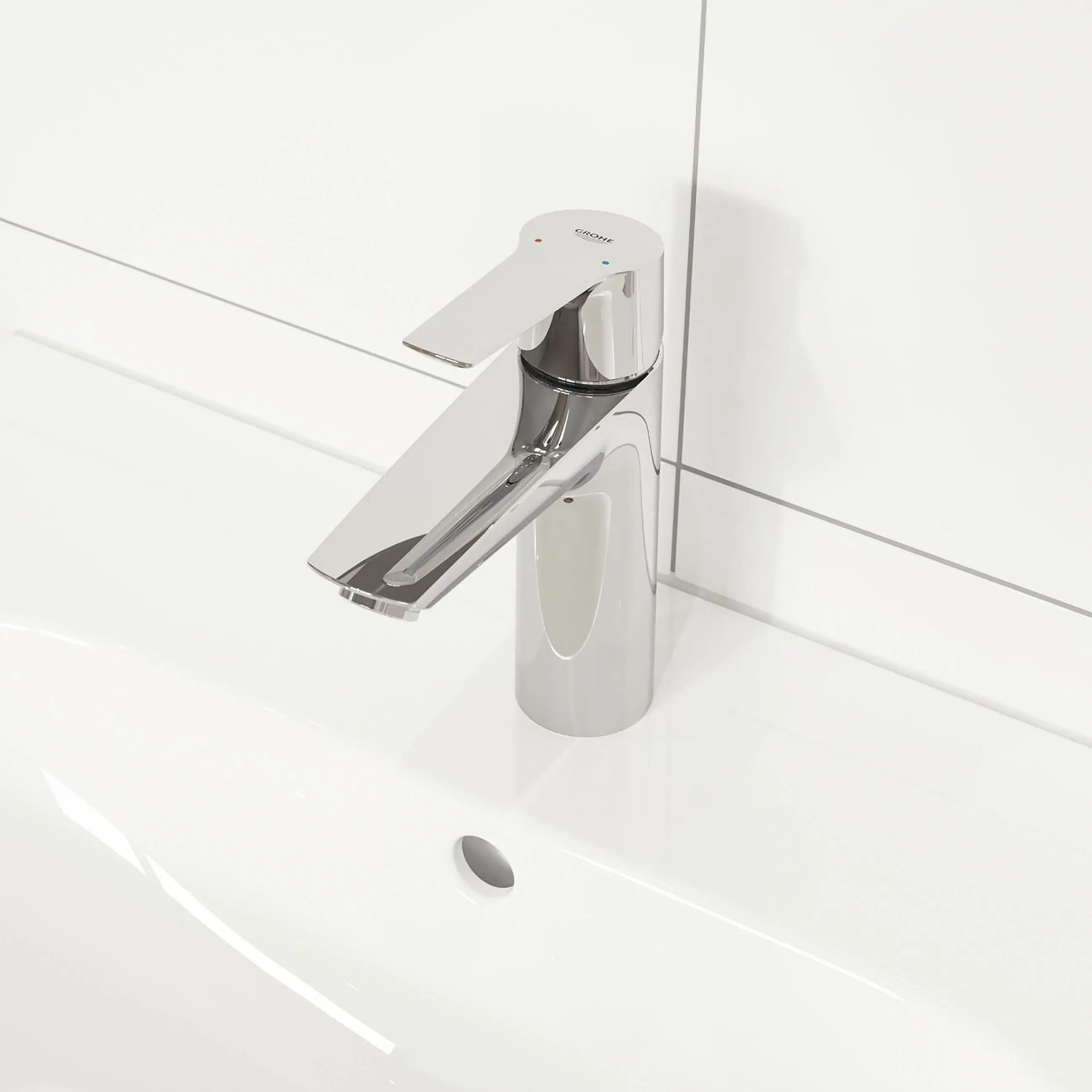 Grohe Quickfix Waschtischarmatur Start M-Size verchromt
