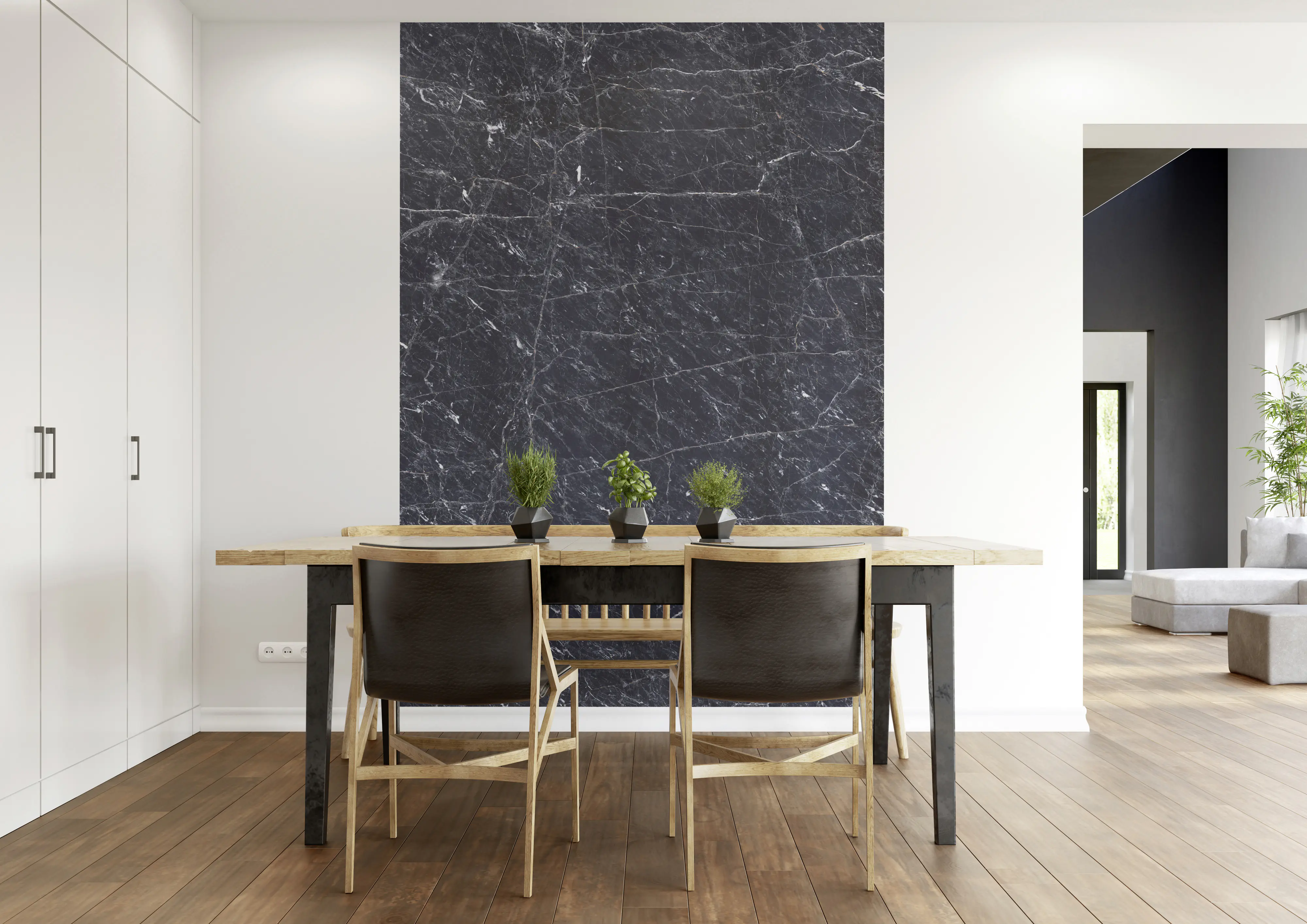 Rasch Vlies Fototapete 364323 Blau-Nachtblau Muster & Motive 2,65 m x 1,59 m