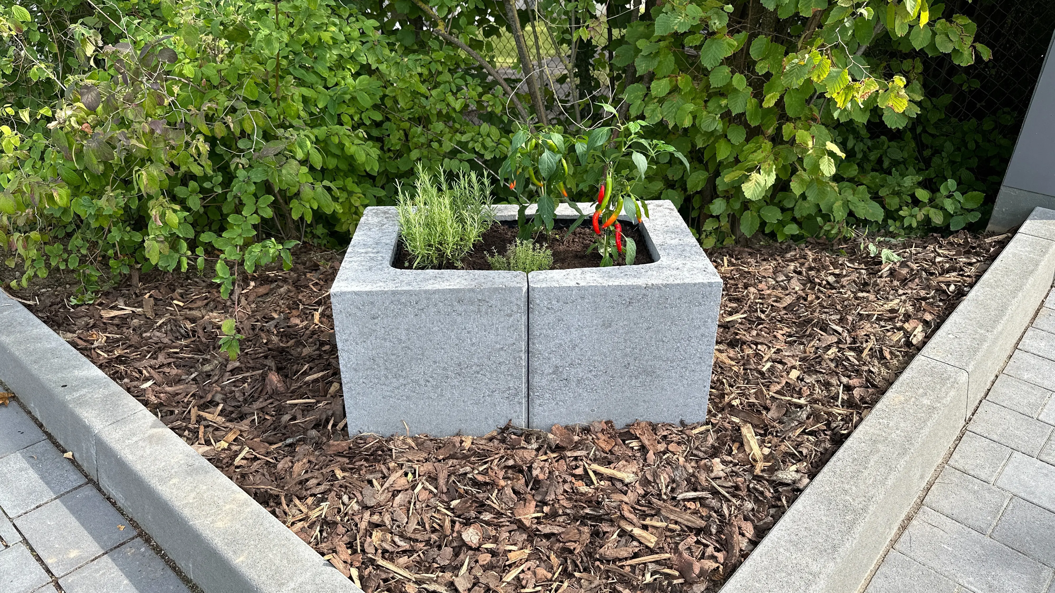 EHL U-Stein unbewehrt 40 x 50 x 40 cm grau 