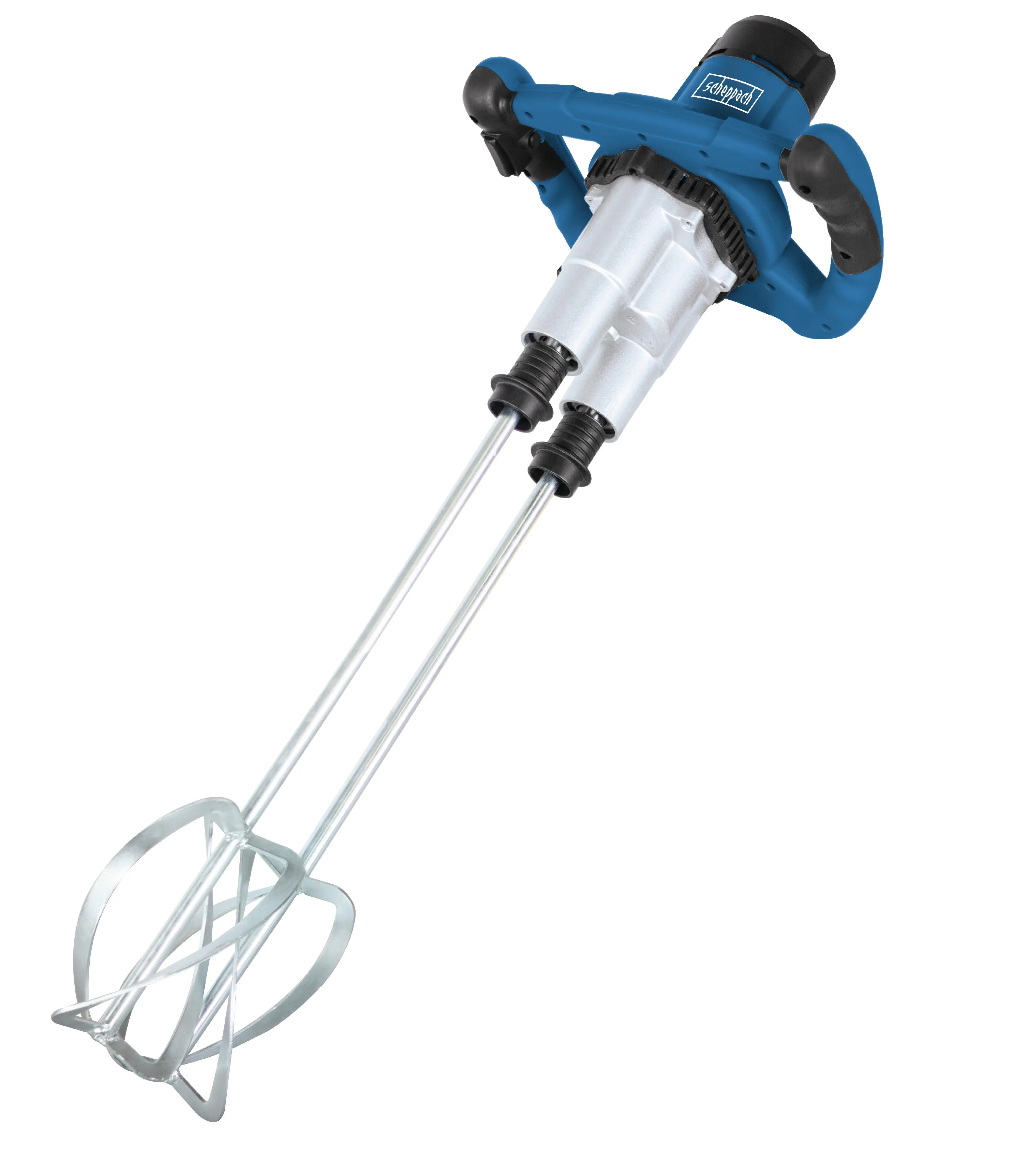 Scheppach Doppel Farb- und Mörtelrührwerk PM1800D 1800 W 790 U/min 110 x 570 mm inkl. zwei Mixstäben Scheppach Doppel Farb- und Mörtelrührwerk PM1800D 1800 W 790 U/min 110 x 570 mm inkl. zwei Mixstäben