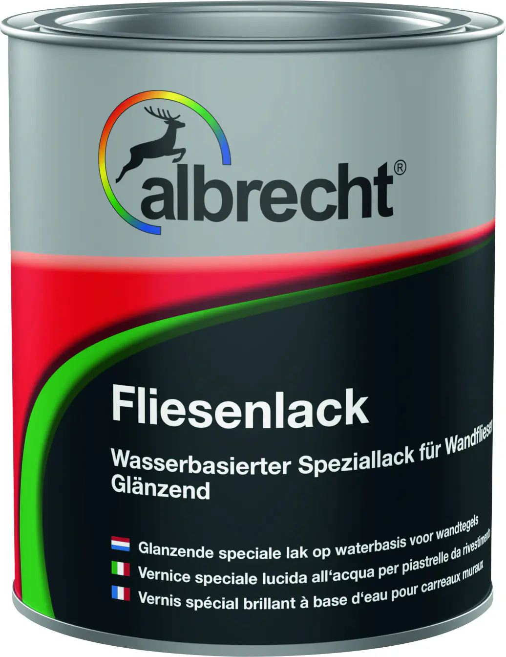 Albrecht Fliesenlack 750 ml weiß glänzend