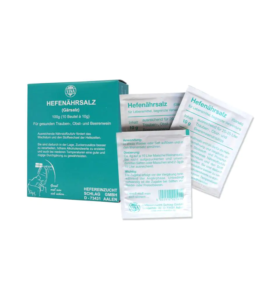 Vina Hefenährsalz Gärsalz 100g