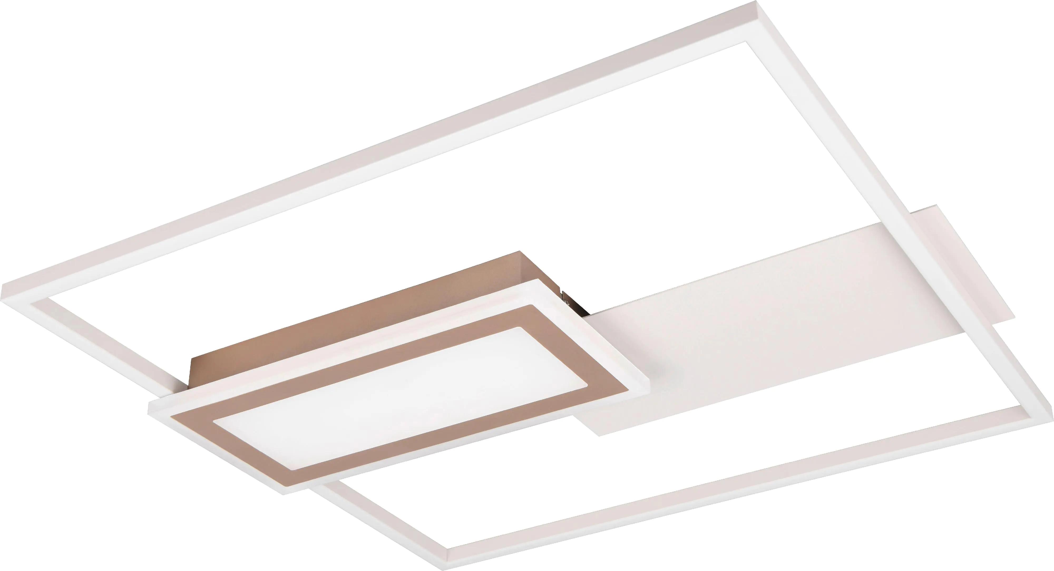 Trio Leuchten LED Deckenleuchte Spiro 28W coffee Trio Leuchten LED Deckenleuchte Spiro 28W coffee