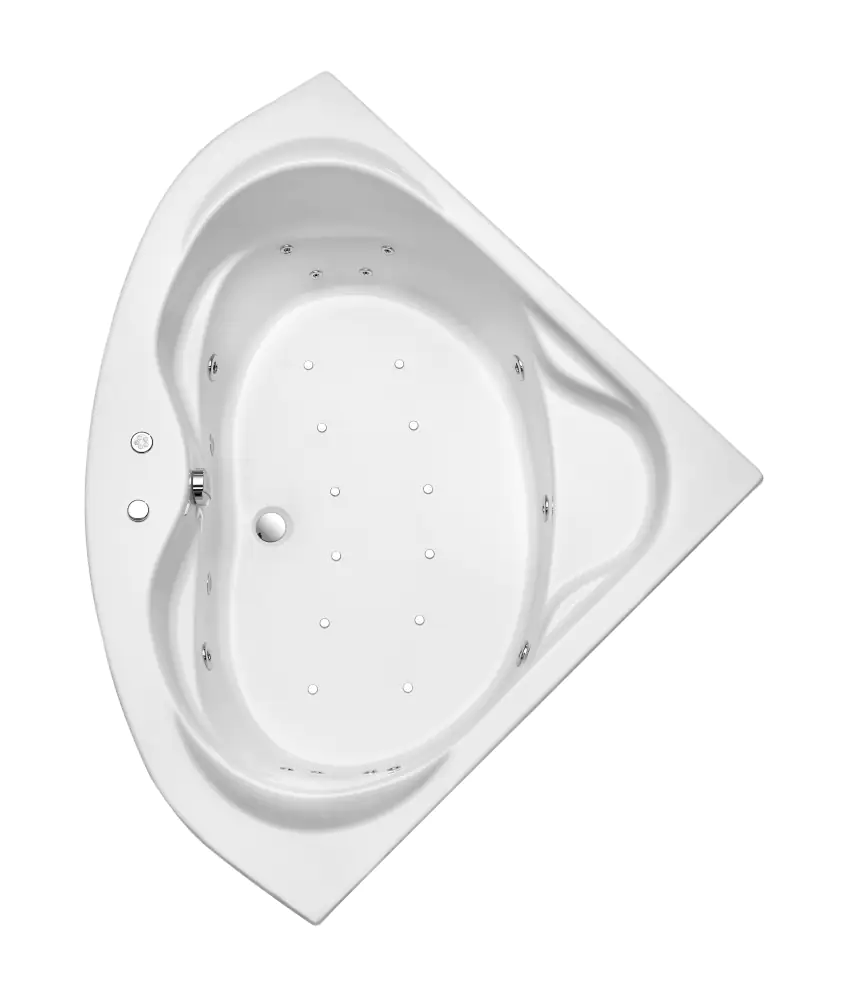 Ottofond Whirlpool-Komplettset Madras 145 cm, weiß Ottofond Whirlpool-Komplettset Madras 145 cm, weiß