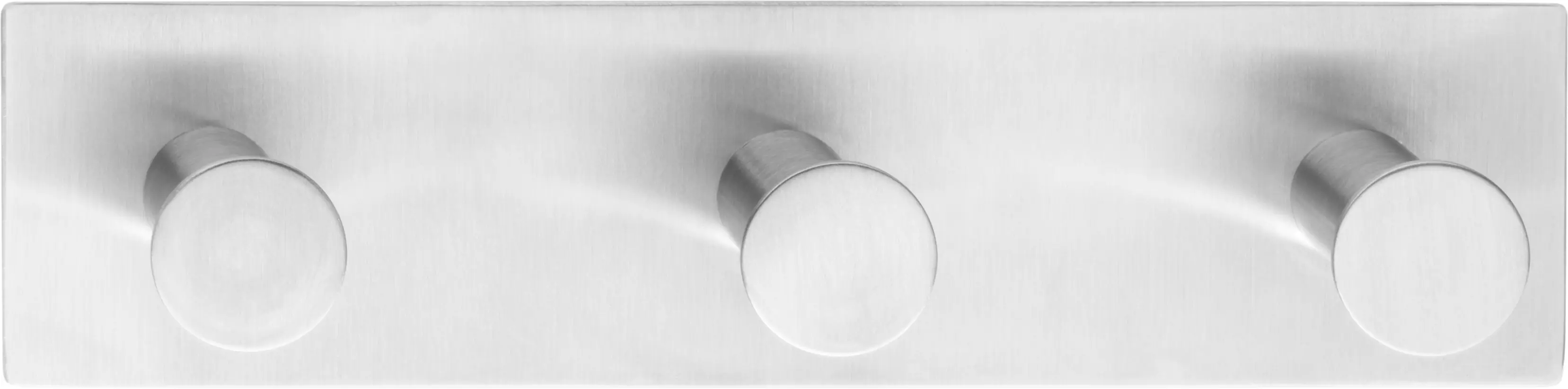 tesa Powerbutton Hakenleiste Classic Edelstahl, chrom, rostfrei