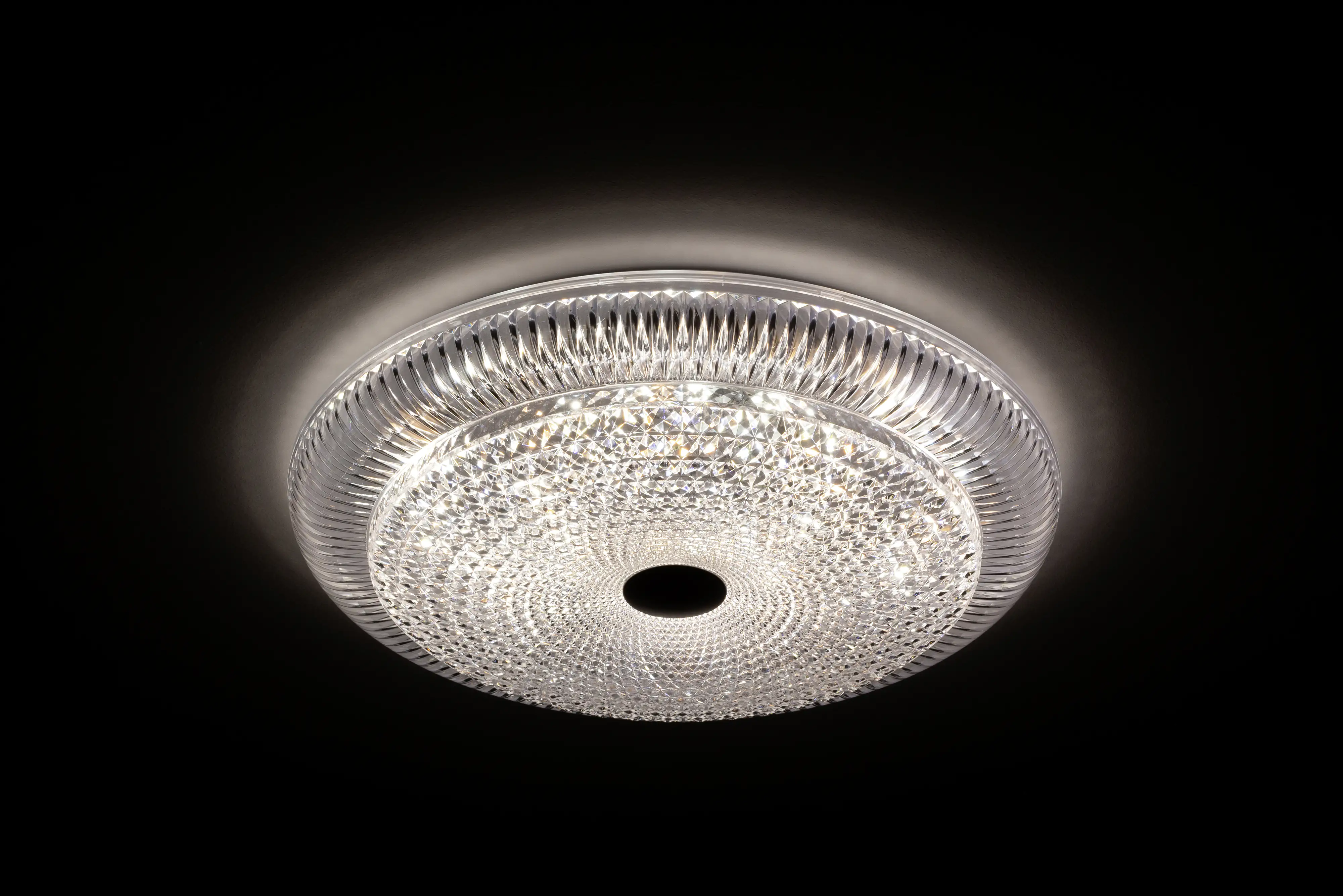 4064252000405 MegaLight LED Deckenleuchte Shining Crystal Fernbedienung Farbwechsel