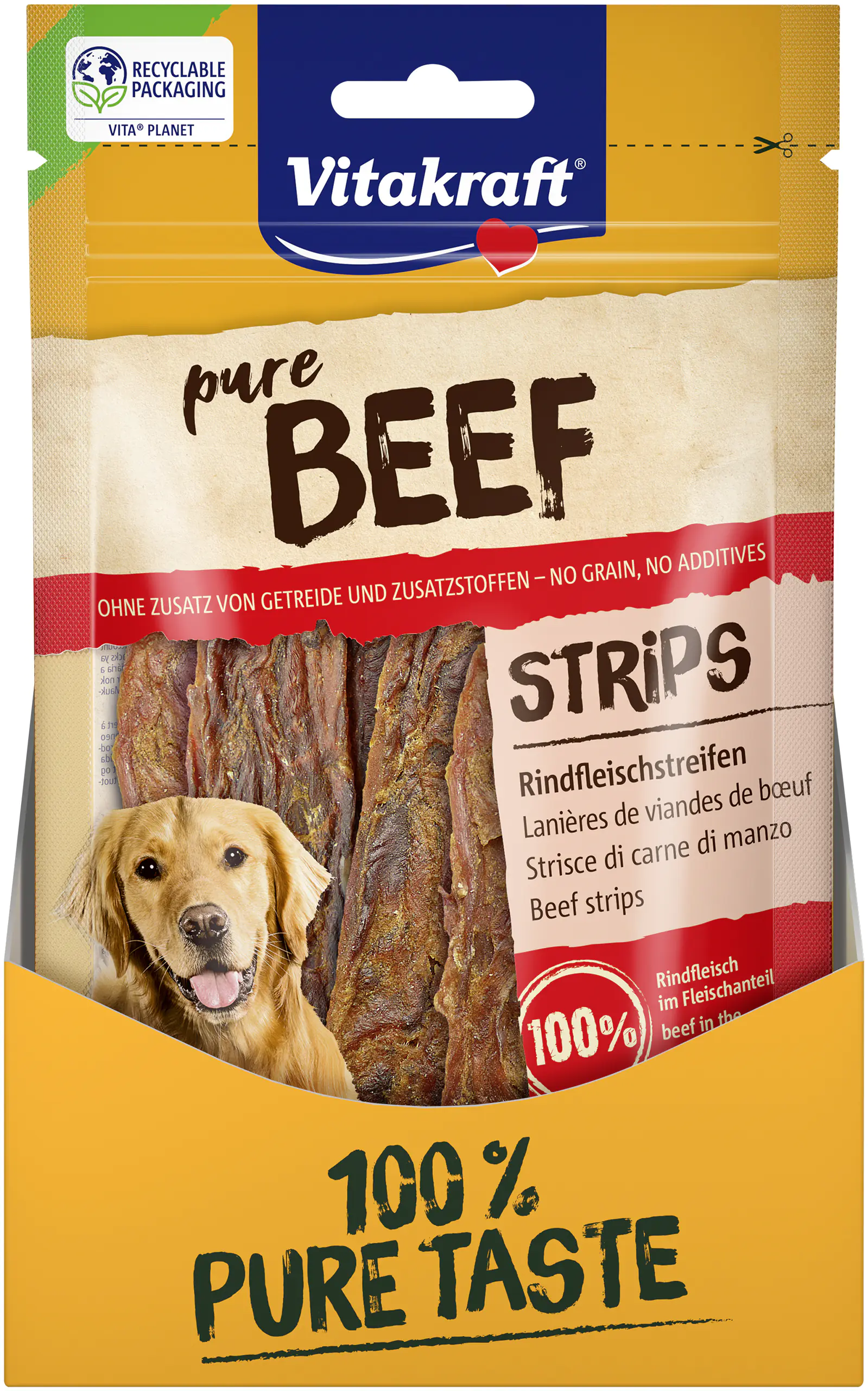 Vitakraft Beef Rindfleischstreifen 80 g Vitakraft Beef Rindfleischstreifen 80 g