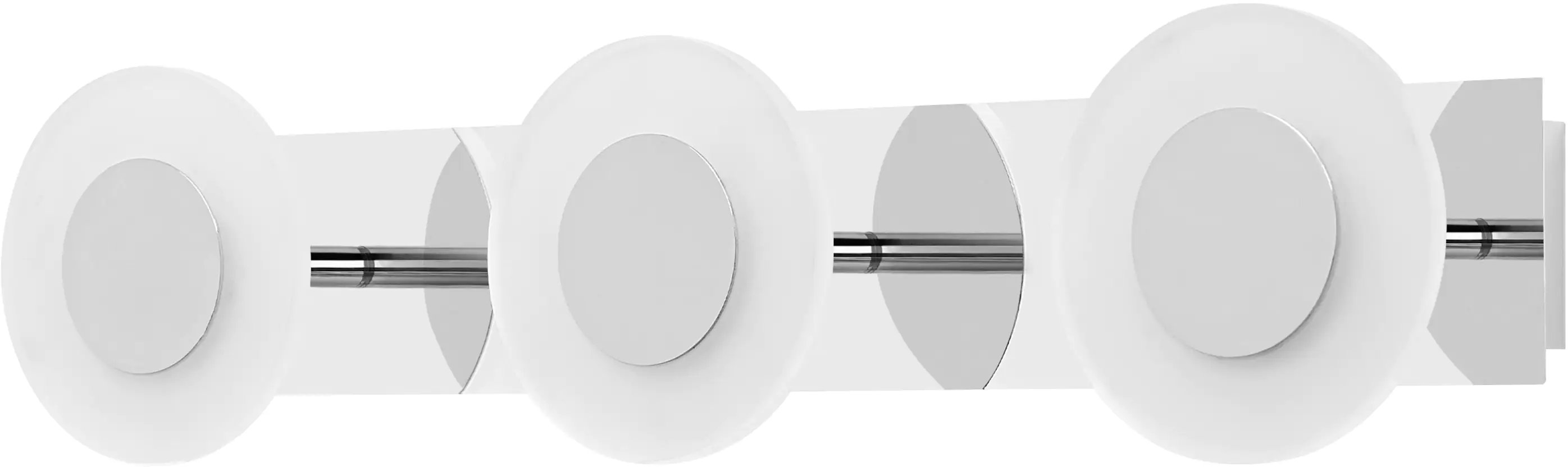 Ledvance Smart+ LED Badleuchte Orbis Wave silber 52 x 12 cm 21 W dimmbar