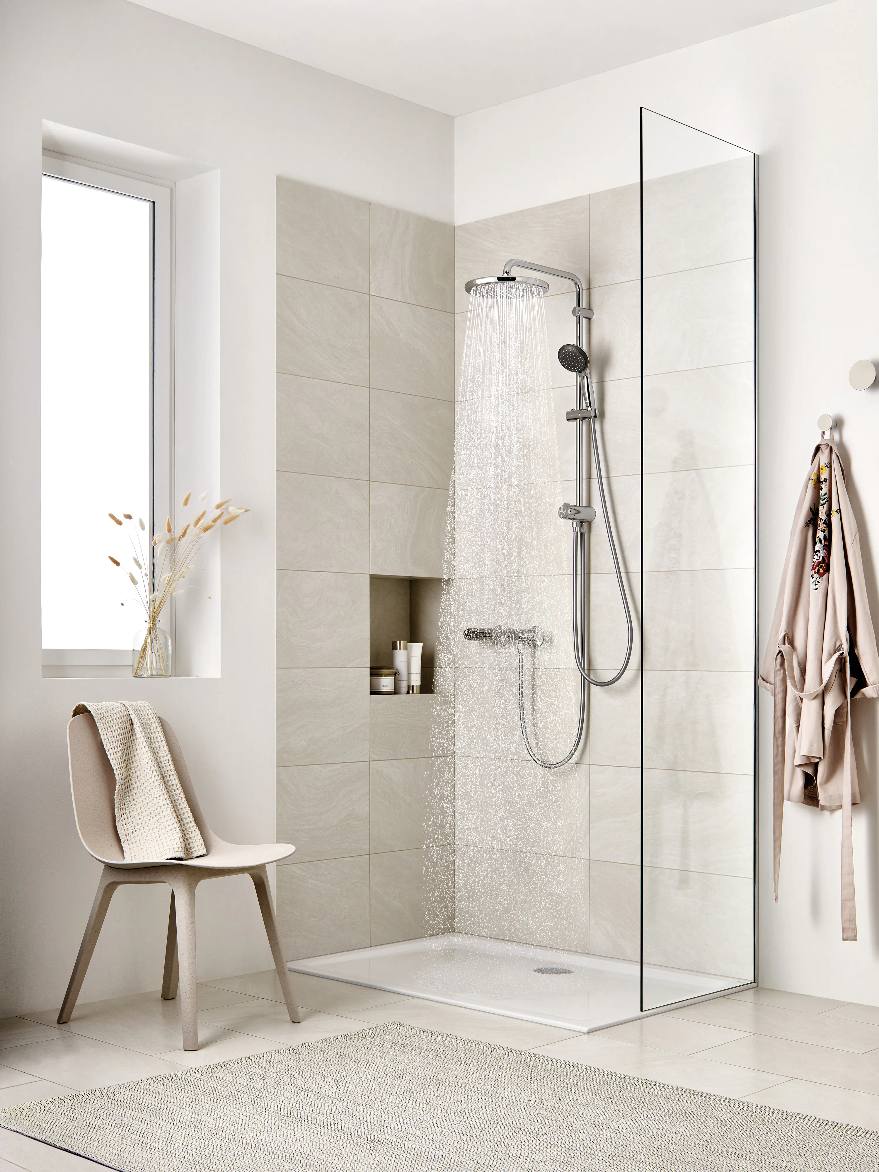 Grohe Kopfbrausesystem Vitalio Start 250 für bereits vorhandene Brausearmaturen