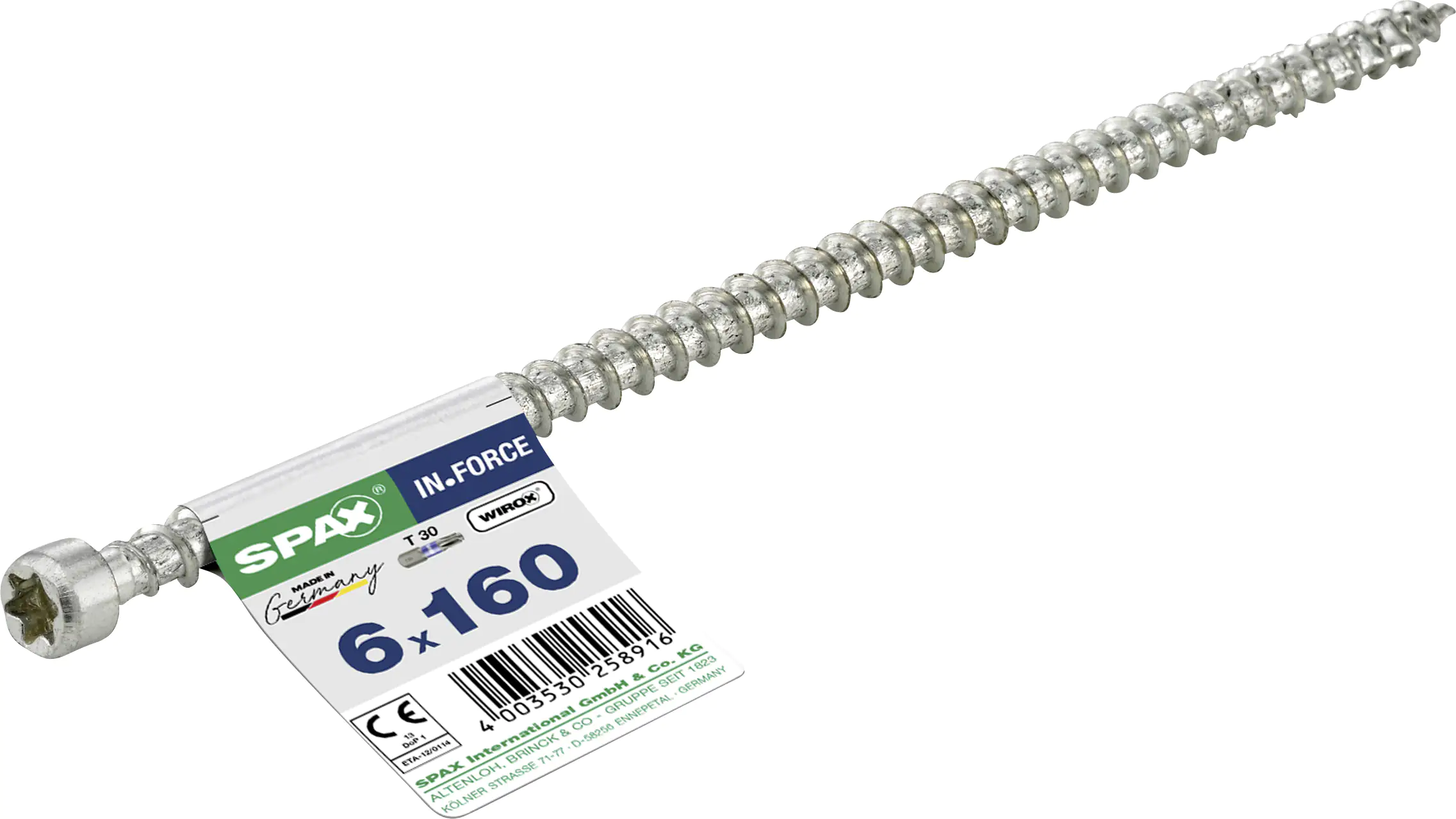 Spax Holzbauschrauben 6.0 x 160 mm TX 30 - 1 Stk.