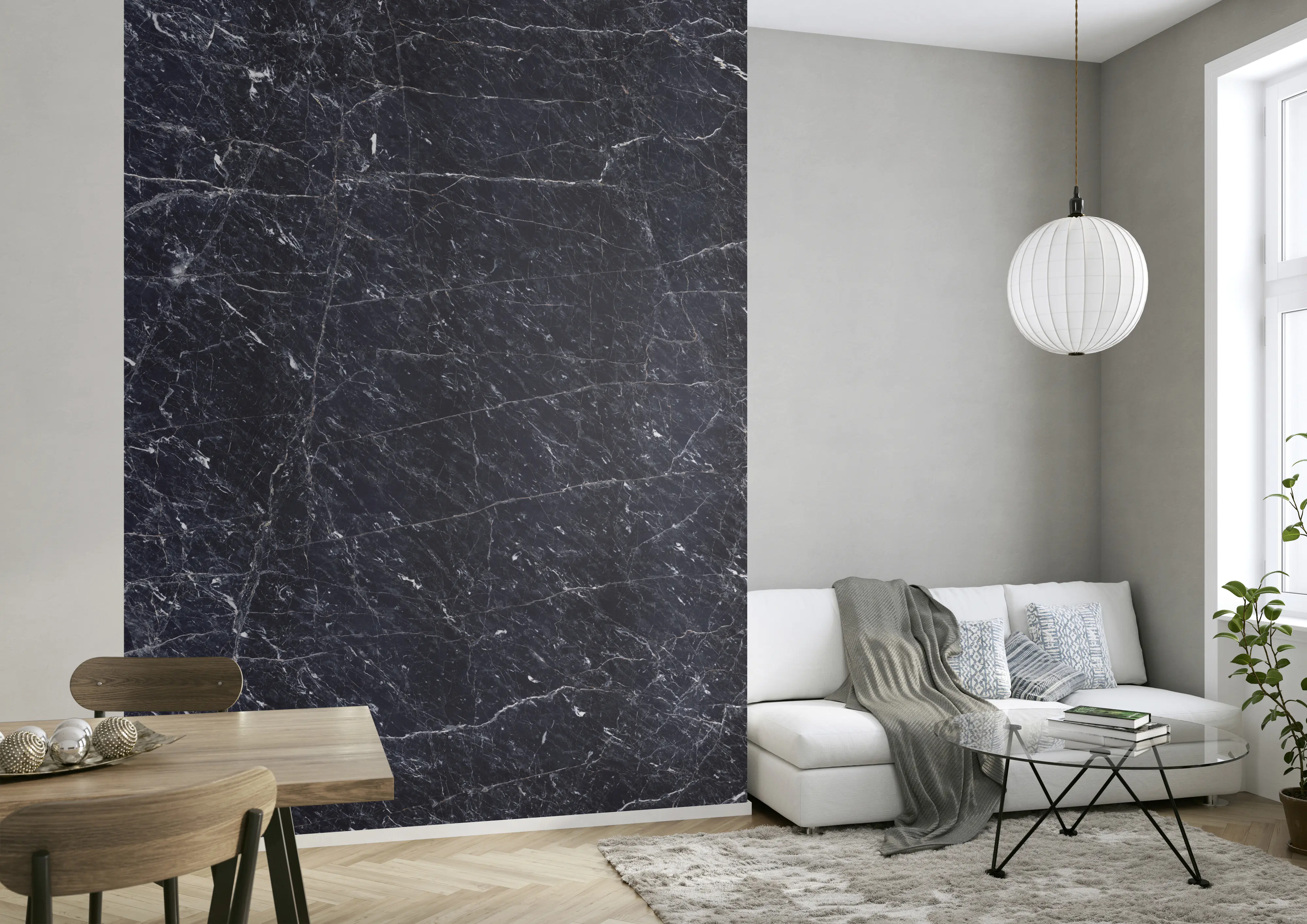 Rasch Vlies Fototapete 364316 Blau-Nachtblau Muster & Motive 3 m x 2,12 m