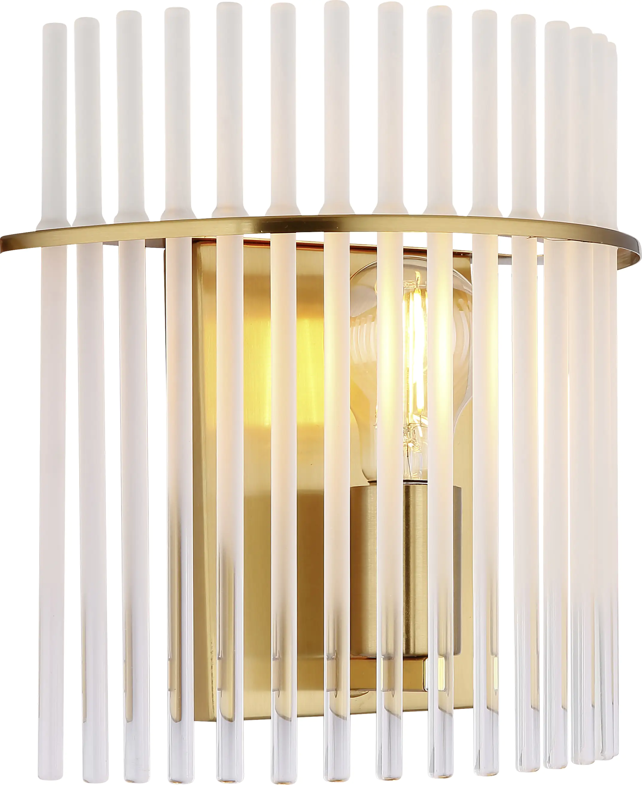 Globo Wandleuchte Gorley gold opal 26 x 25 x 12,5 cm