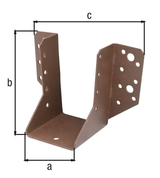 Alberts Duravis Balkenschuh Typ A 6,0 x 10,0 cm