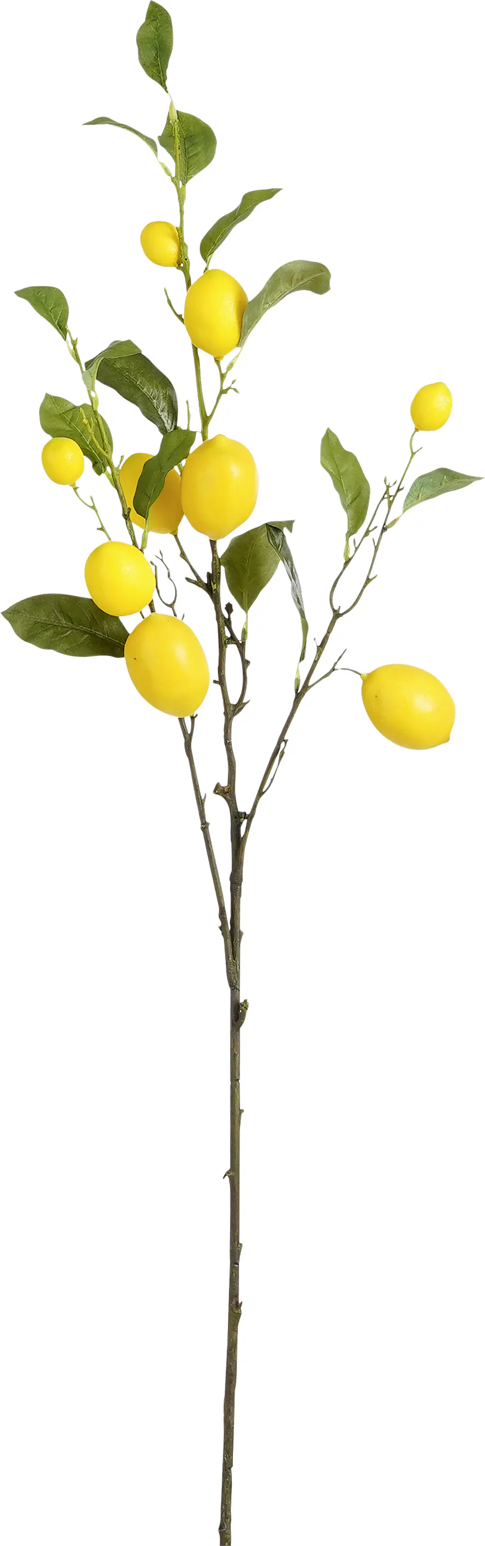 Mica Decorations Kunstpflanze Zitronenzweig 104 cm gelb