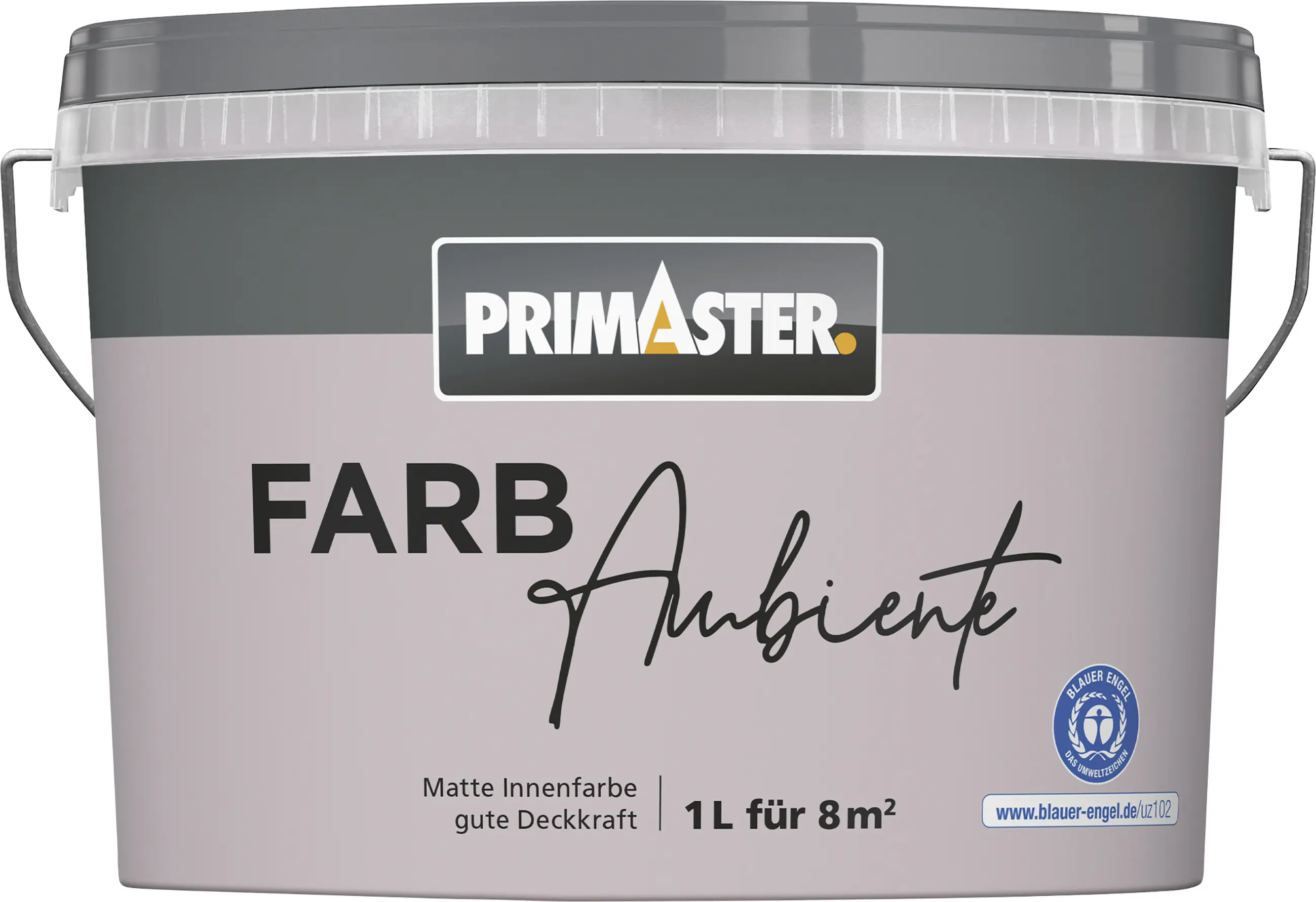 Primaster Farbambiente Wandfarbe matt fliederlila 1 L