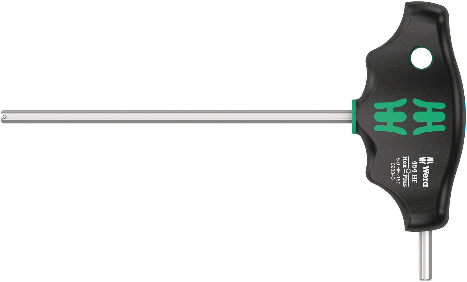 Wera Quergriff-Sechskantschraubendreher 454 HF Hex-Plus mit Bit-Halter 5 mm Wera Quergriff-Sechskantschraubendreher 454 HF Hex-Plus mit Bit-Halter 5 mm