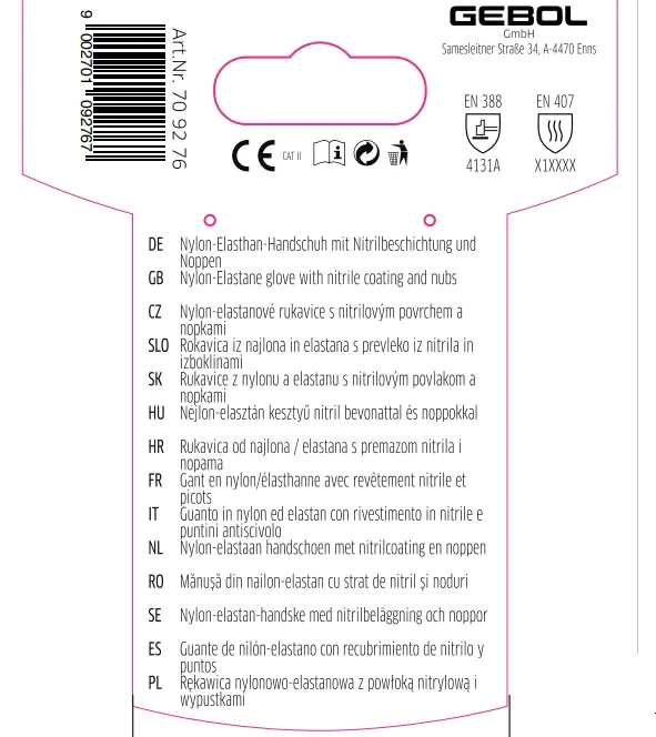 Gebol Handschuh Multi Flex  