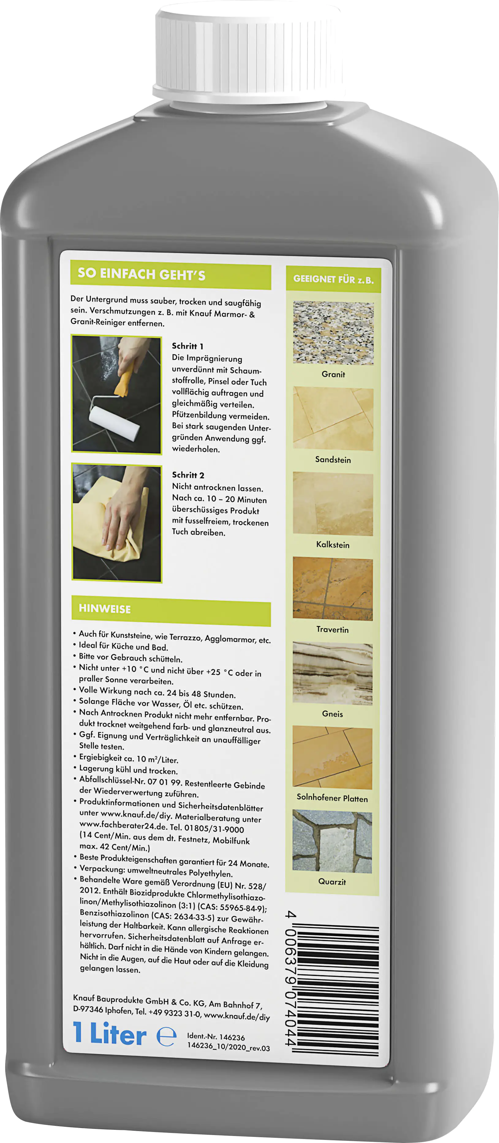 Knauf Marmor- & Granit-Imprägnierung 1 L