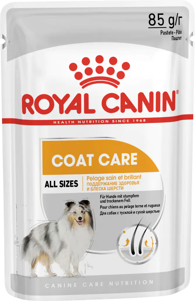 Royal Canin Hundefutter Coat Care Mousse 85 g