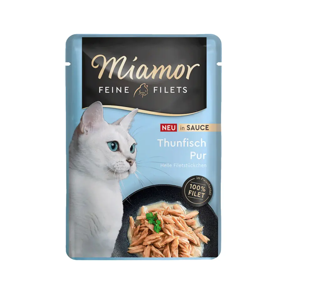 Miamor Katzennassfutter Feine Filets Thunfisch in Sauce 100 g Miamor Katzennassfutter Feine Filets Thunfisch in Sauce 100 g