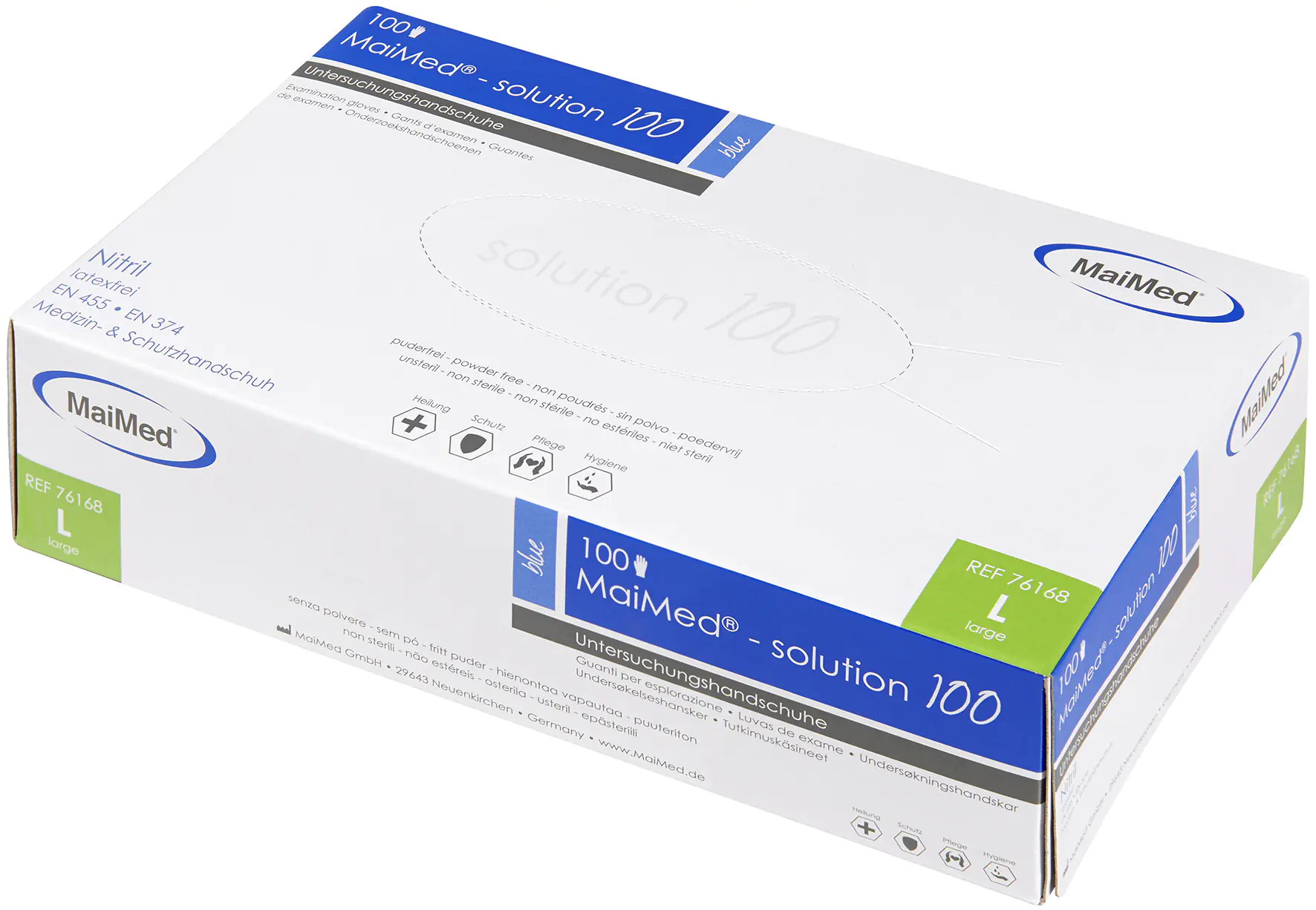 MaiMed Handschuhe Nitril Größe L