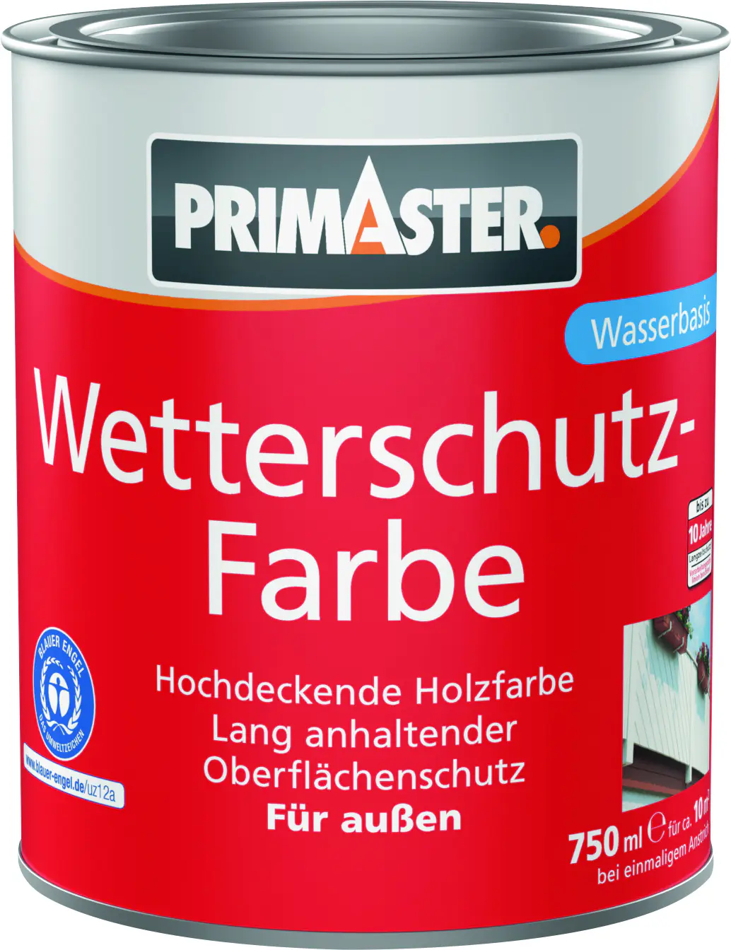 Primaster Wetterschutzfarbe 750 ml braun