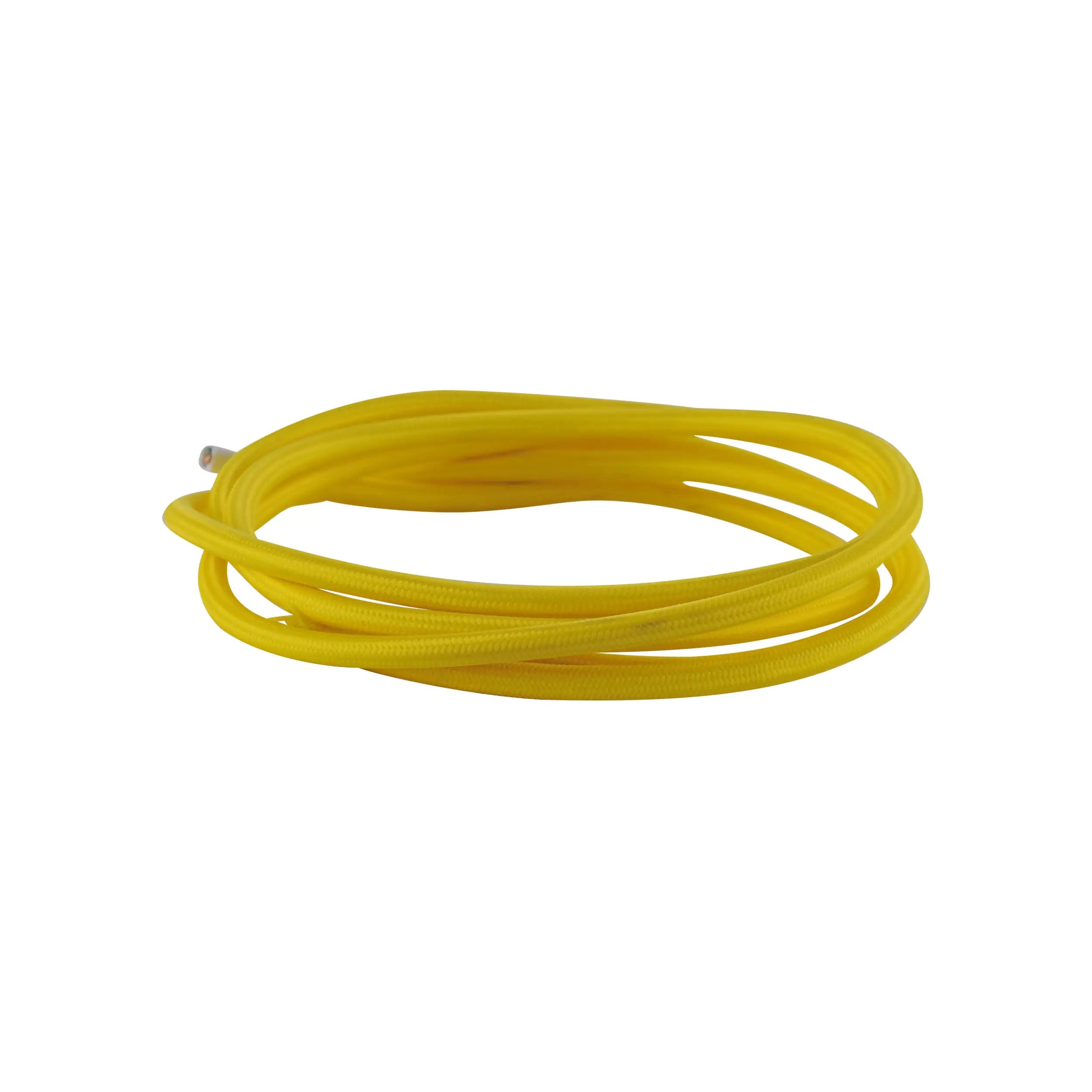 JustLight Textilkabel 1m 3-adrig gelb