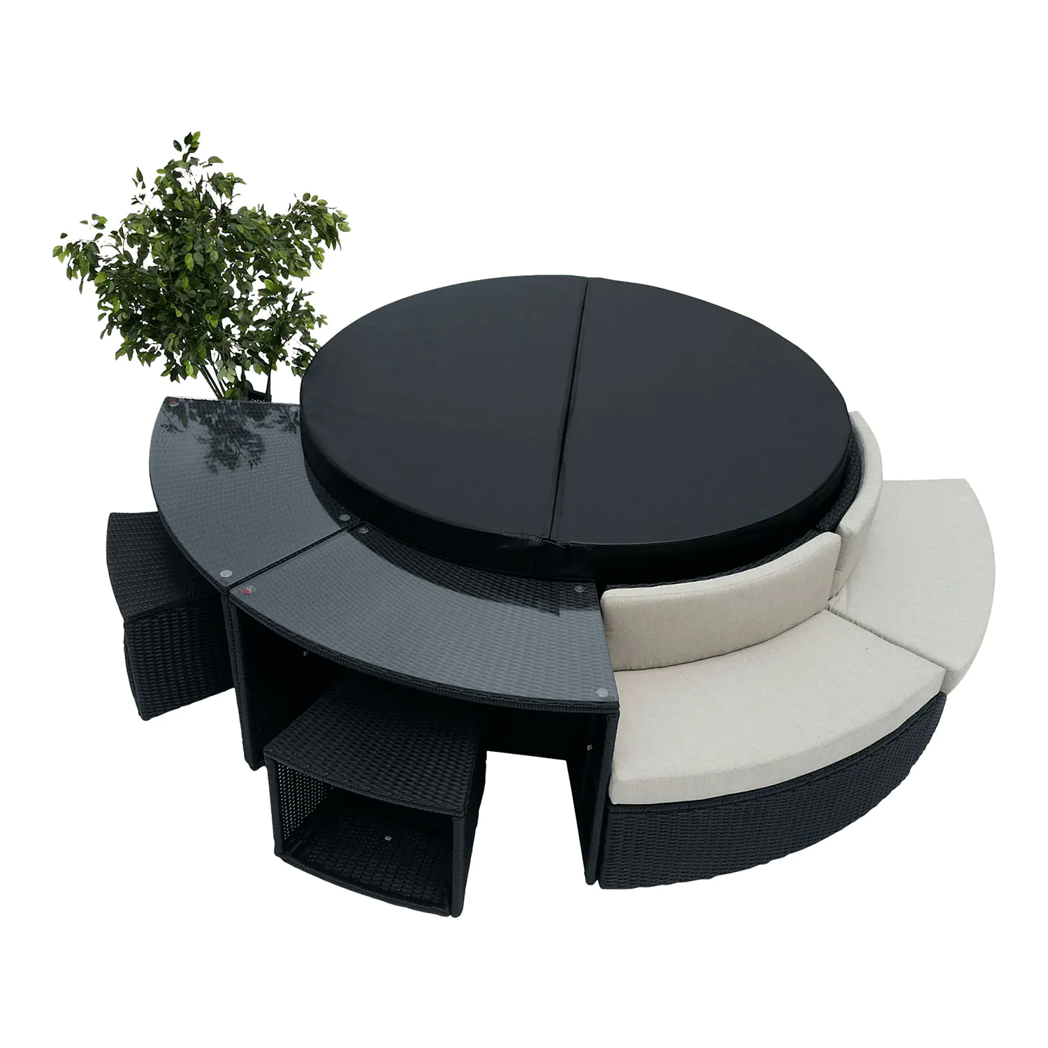 Canadian Spa Beistelltisch L57 x B52 x T45 cm Canadian Spa Beistelltisch L57 x B52 x T45 cm
