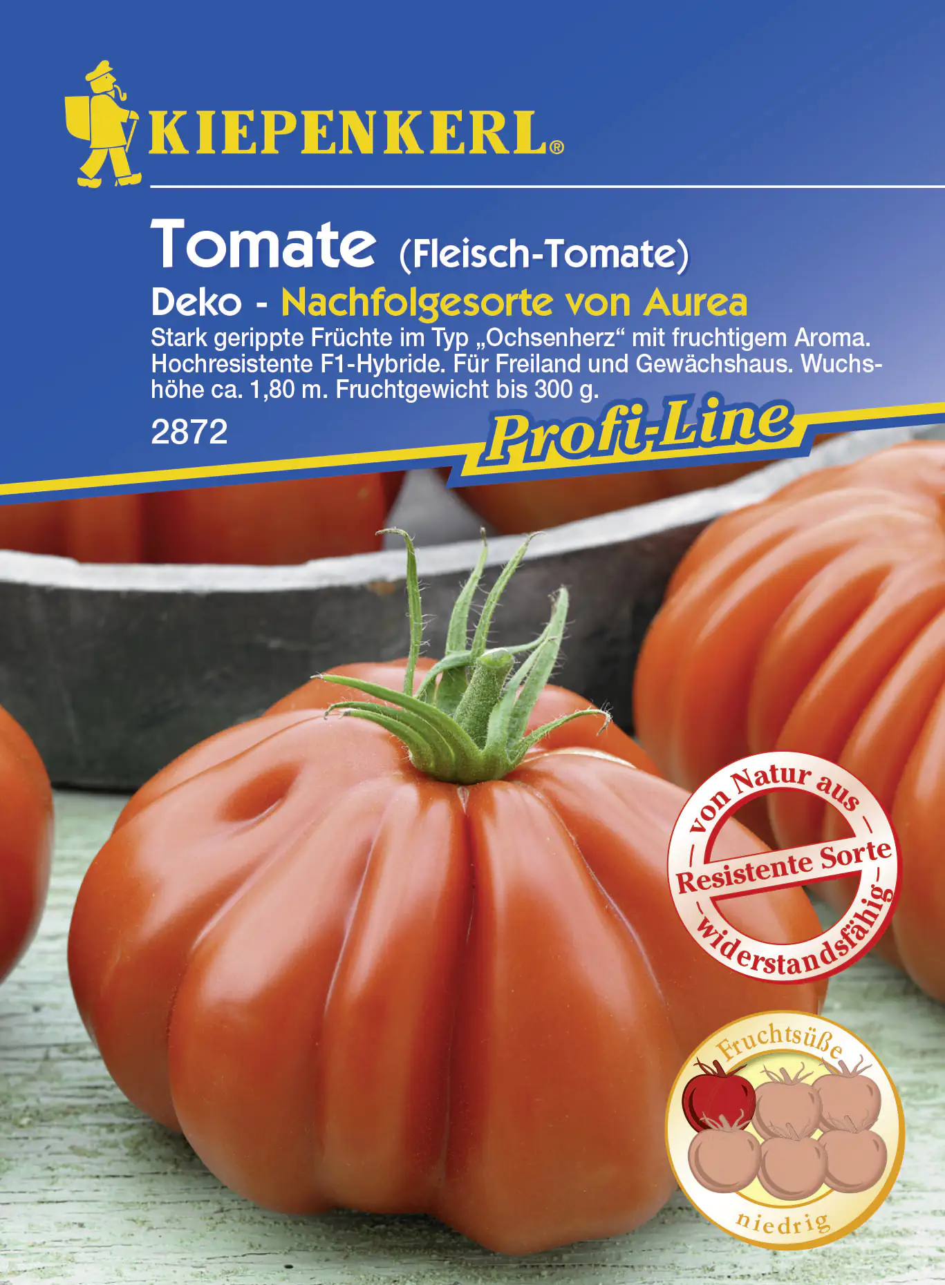 4000159178724 Kiepenkerl Fleisch-Tomate Deko F1 - 5 Korn