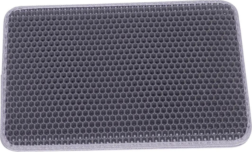 Nobby Sieb-Vorleger Katzentoilette grau eckig, 30 x 45 cm