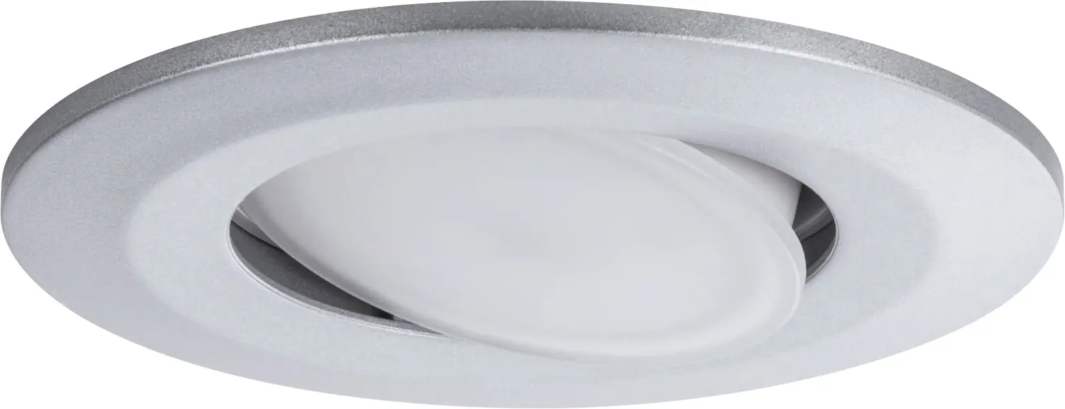 Paulmann HomeSpa 3er Set LED Einbauleuchte Calla chrom 9 cm schwenkbar