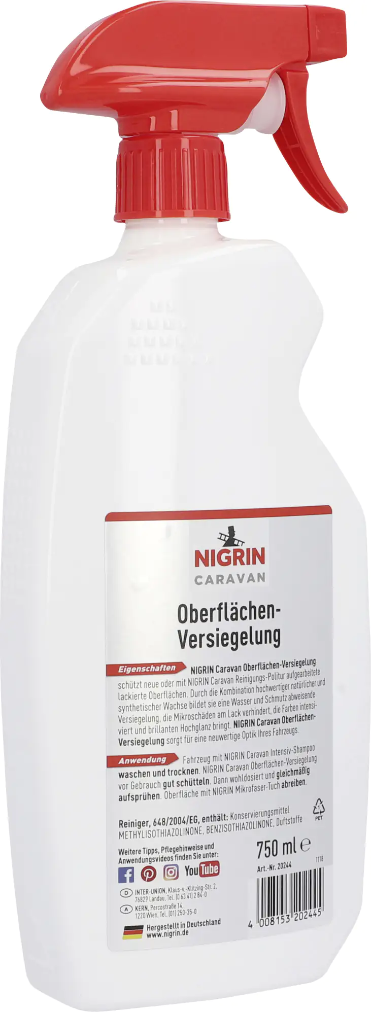 Nigrin Caravan Oberflächen-Versiegelung 750ml
