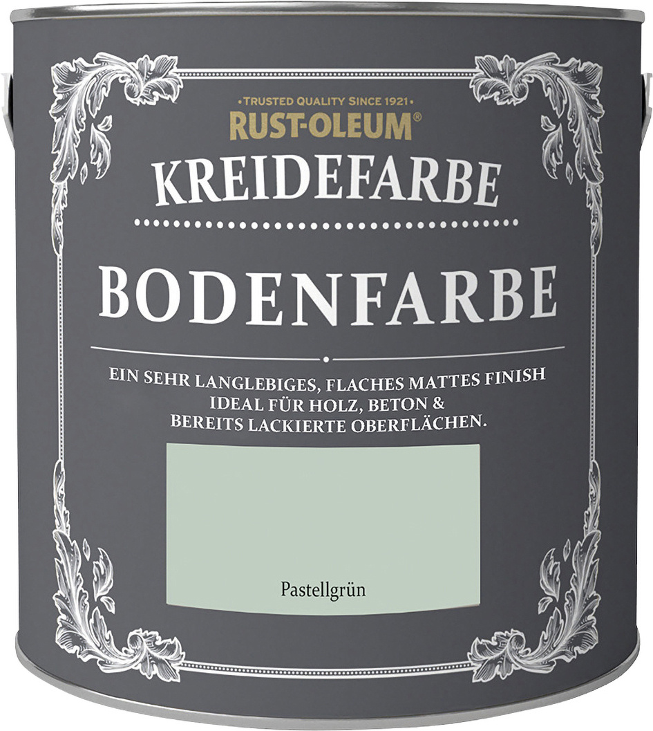 Rust-Oleum Kreidefarbe Bodenfarbe 2,5 L pastellgrün