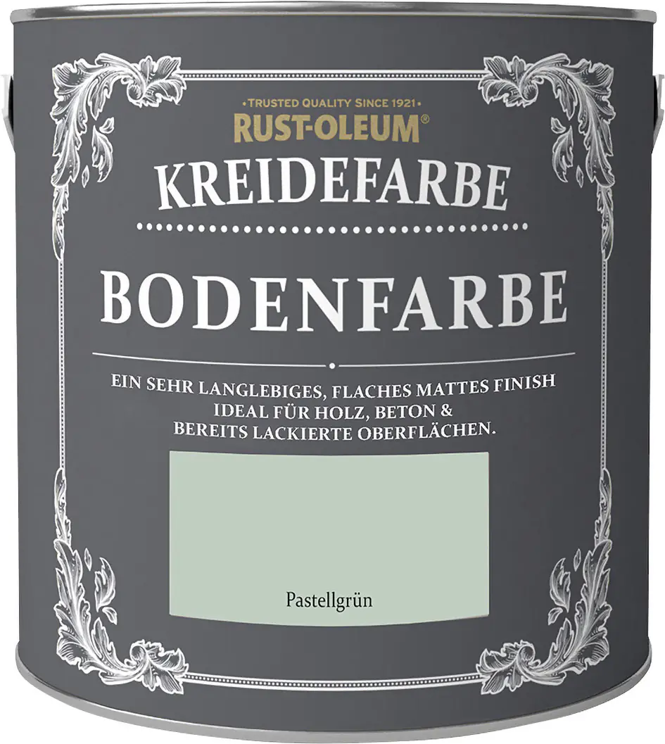 Rust-Oleum Kreidefarbe Bodenfarbe 2,5 L pastellgrün