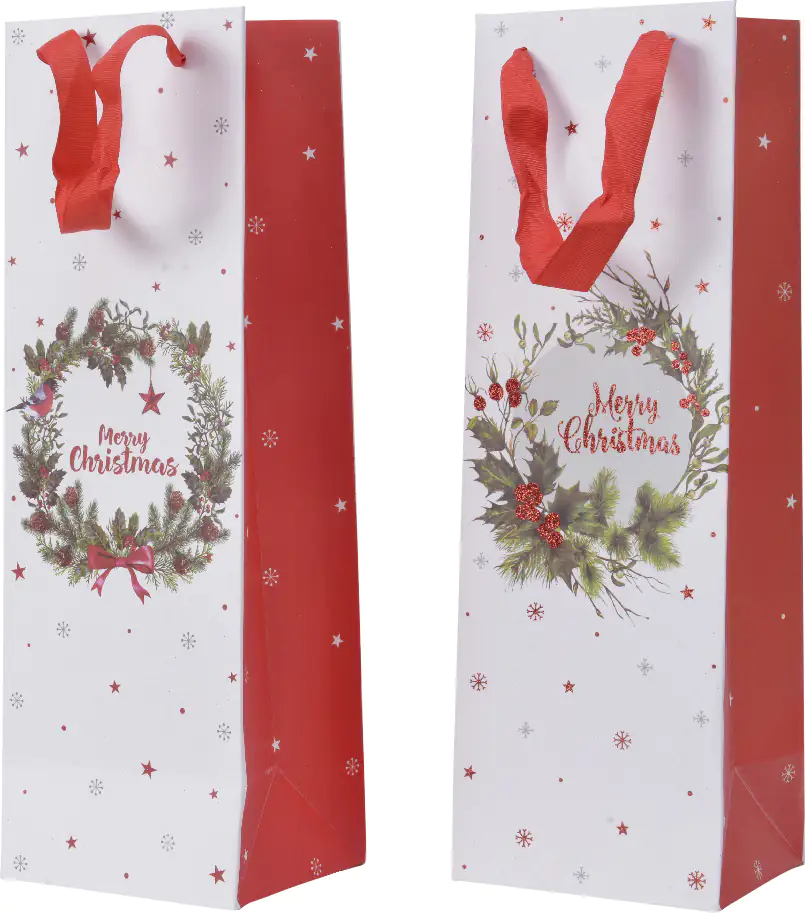 Kaemingk Geschenktasche aus Papier 12 x 36 cm