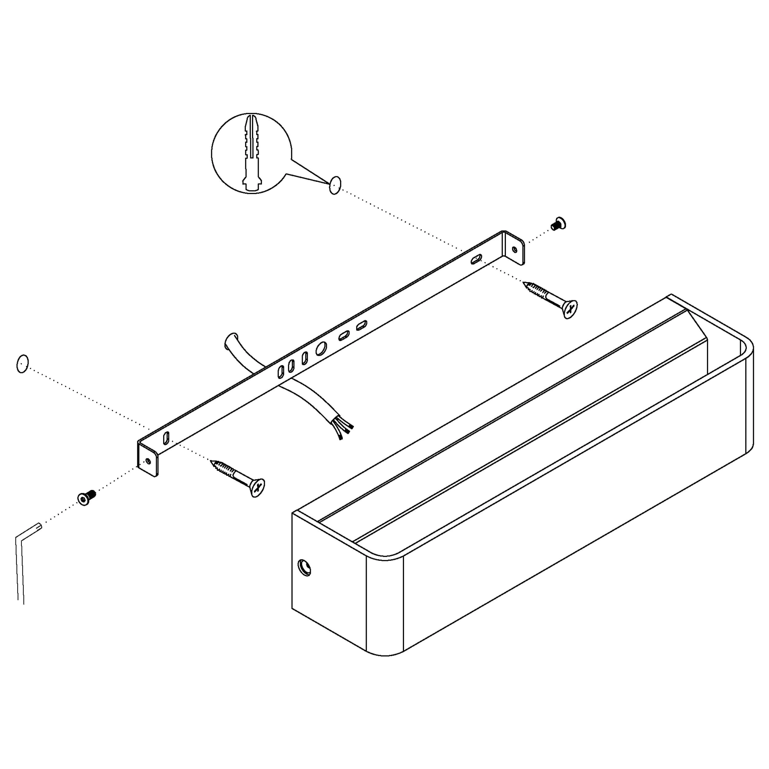 Eglo LED Wandleuchte Sania 4 nickel-matt 36,5 x 8 cm Up & Down warmweiß Eglo LED Wandleuchte Sania 4 nickel-matt 36,5 x 8 cm Up & Down warmweiß