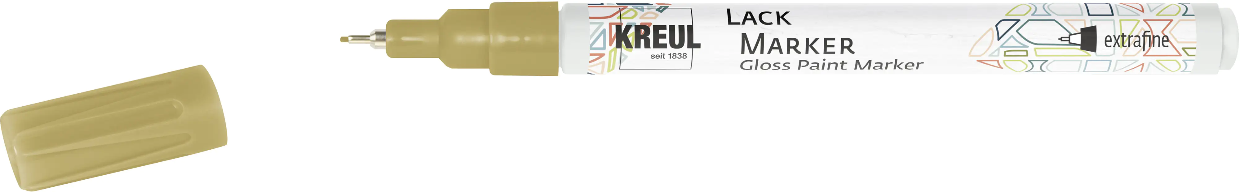 Kreul Lack Marker extrafine gold 8 mm Kreul Lack Marker extrafine gold 8 mm