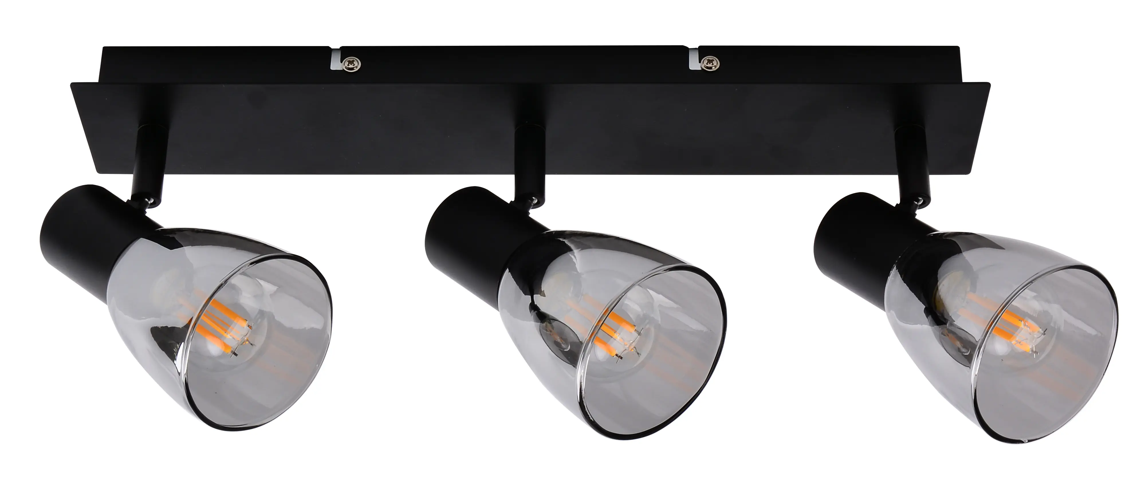 Primaster Deckenstrahler 3er LED Spot Miami E14 38 x 12,5 cm schwarz