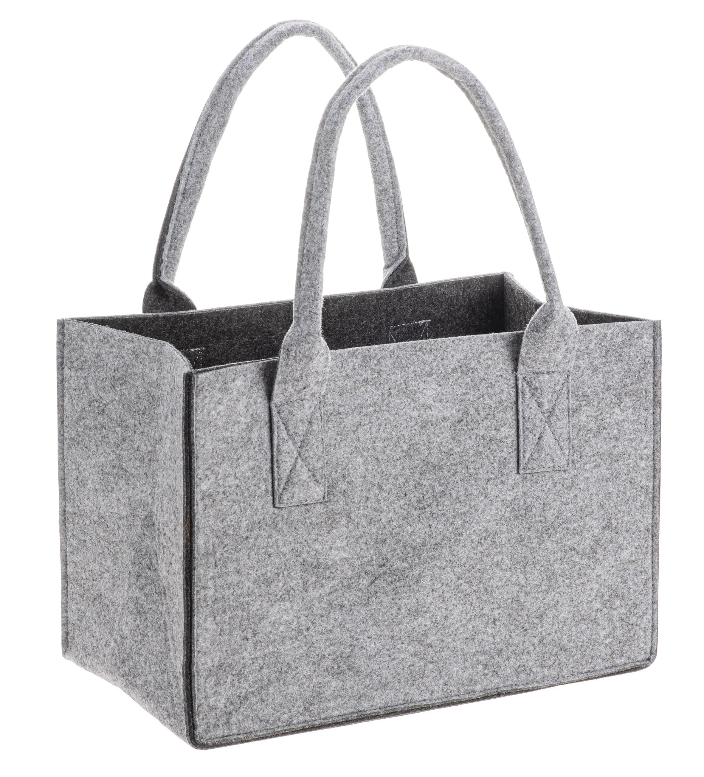 Glorex Filztasche grau 26 x 38 x 24 cm
