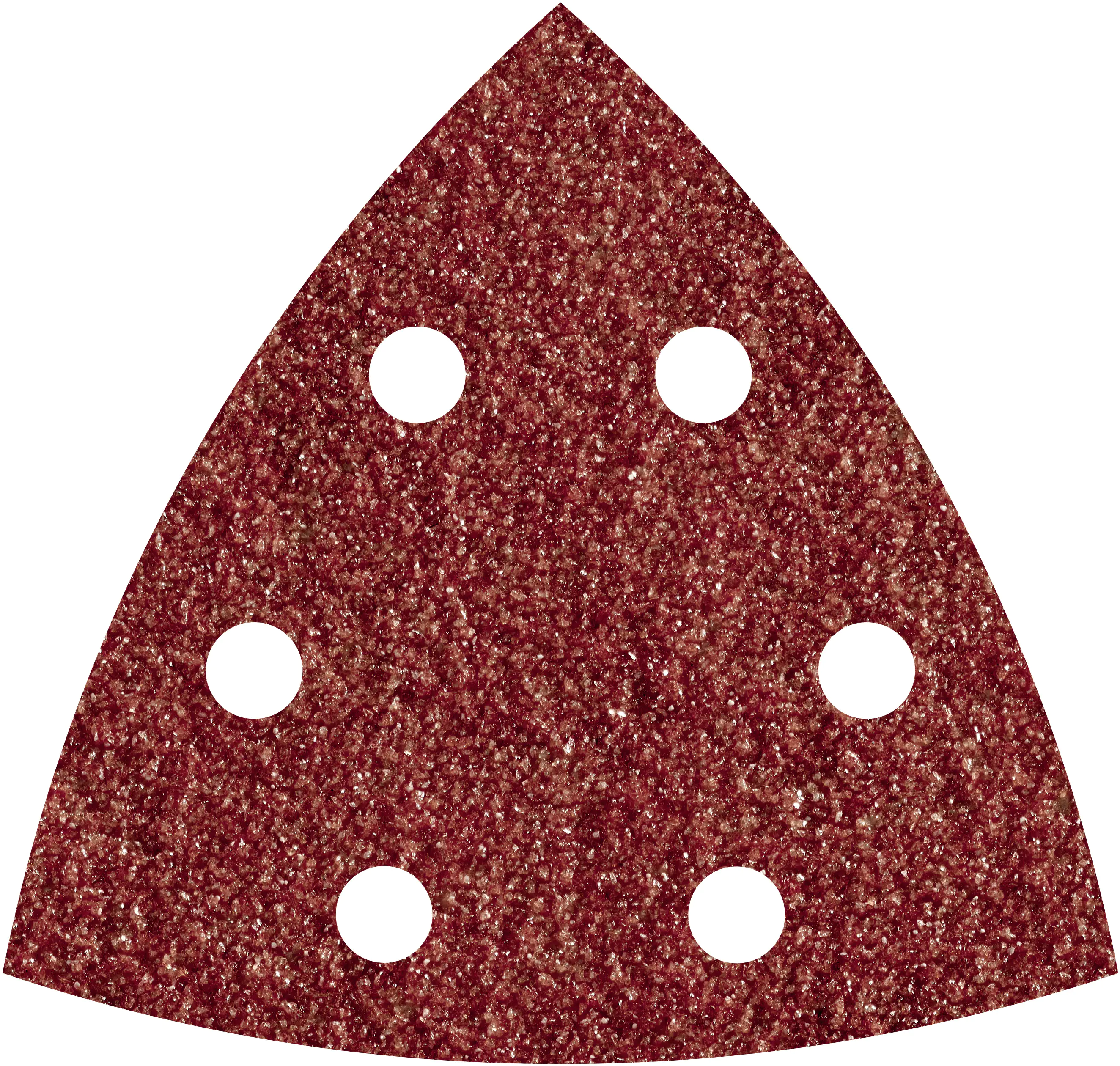 Wolfcraft Haftschleifblätter K120 für Bosch-Deltaschleifer 5 Stück