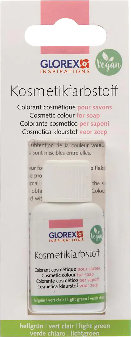 7610877540535 Glorex Seifen-Kosmetik-Farbstoff hellgrün 20 ml