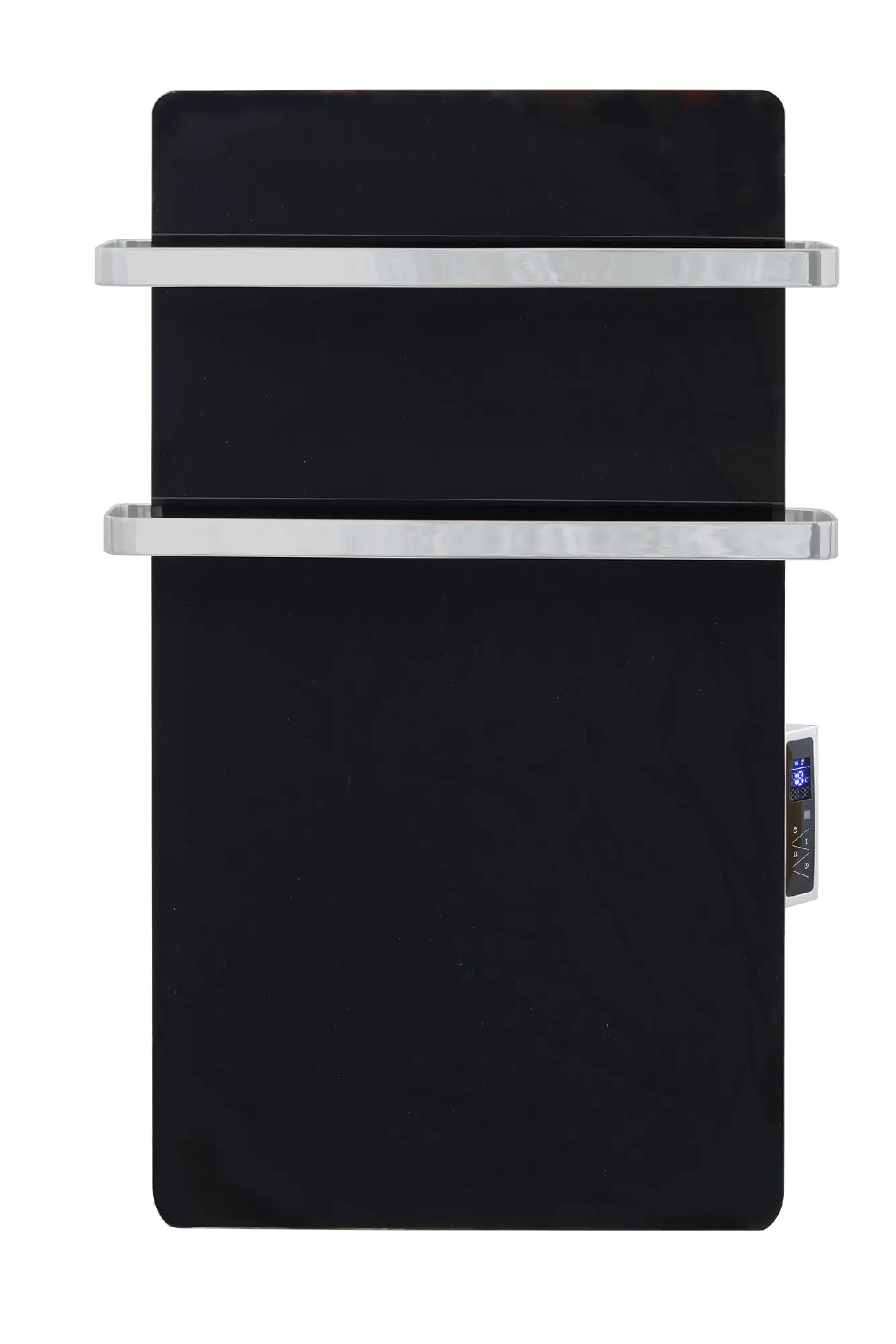 Rowi Glas-Flächenkonvektor HGF 700/2/1 DF mit Handtuchhalter, 700 Watt