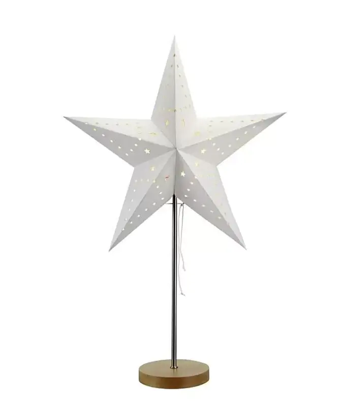 Markslöjd Standstern MIKKE Ø x H: 45 x 65 cm, Weiß