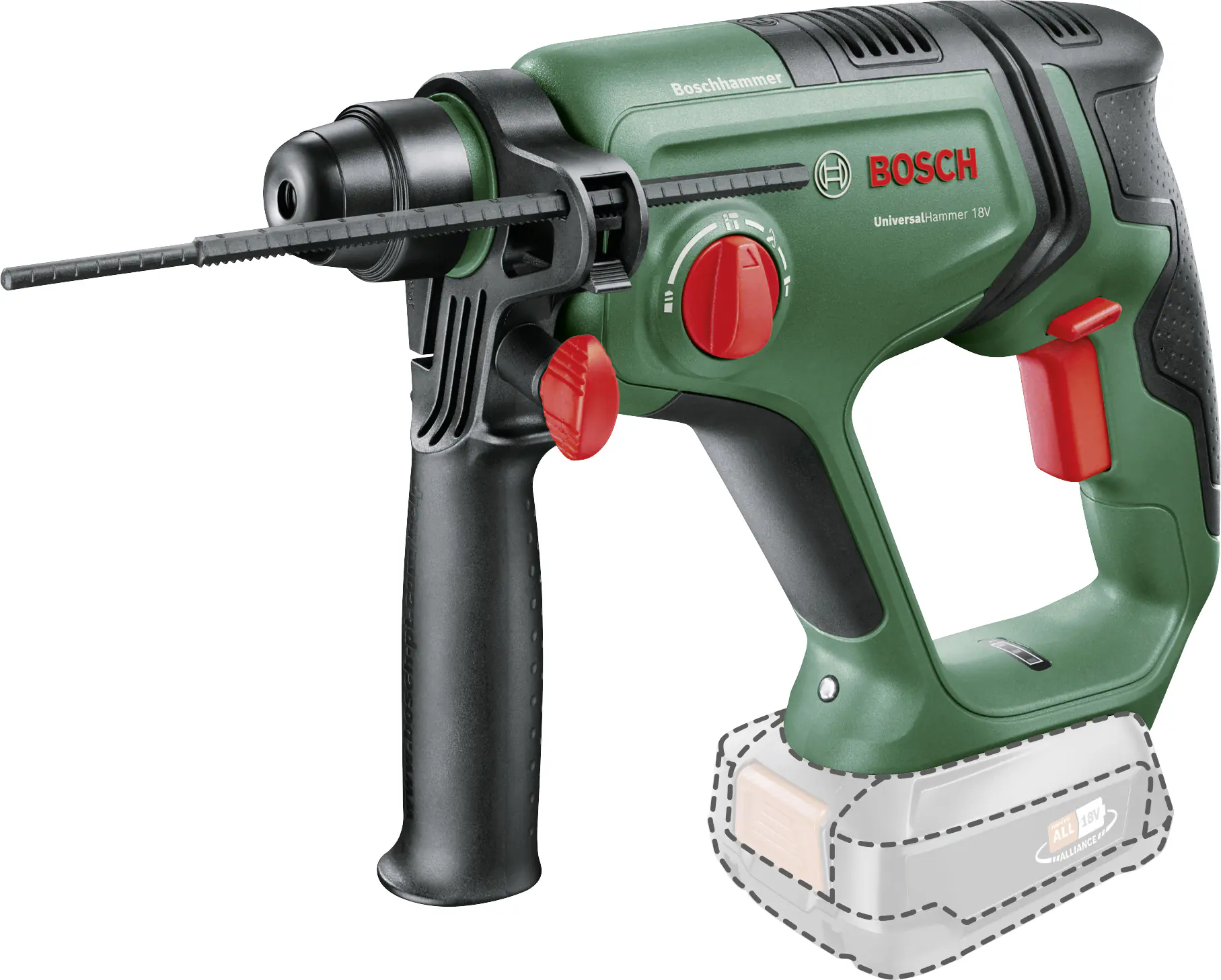 Bosch Akku-Bohrhammer UniversalHammer 18V Solo Bosch Akku-Bohrhammer UniversalHammer 18V Solo