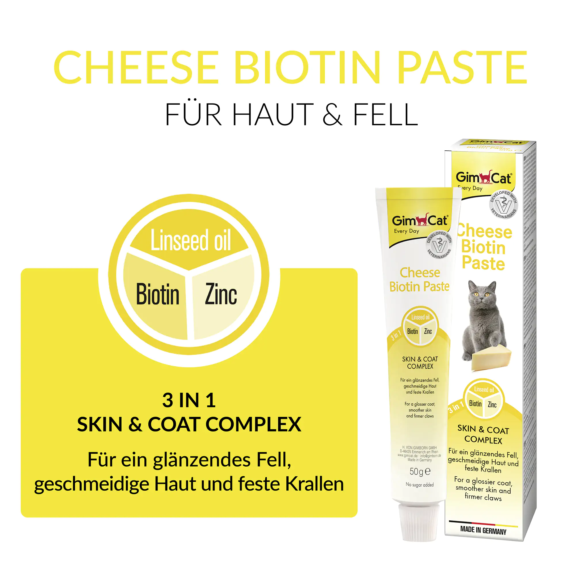 4002064401065_2629972 GimCat Cheese Biotin Paste 50 g 50g