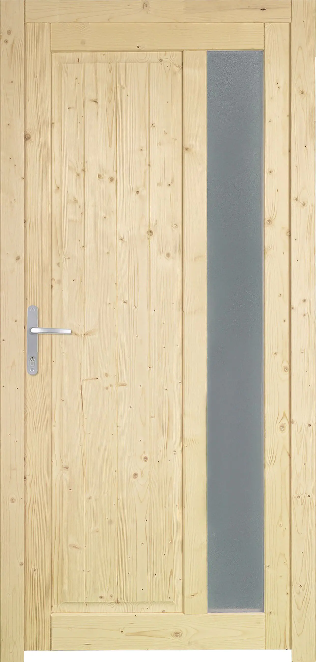 Panto Nebeneingangstür Holz 510 88 x 198 cm DIN links