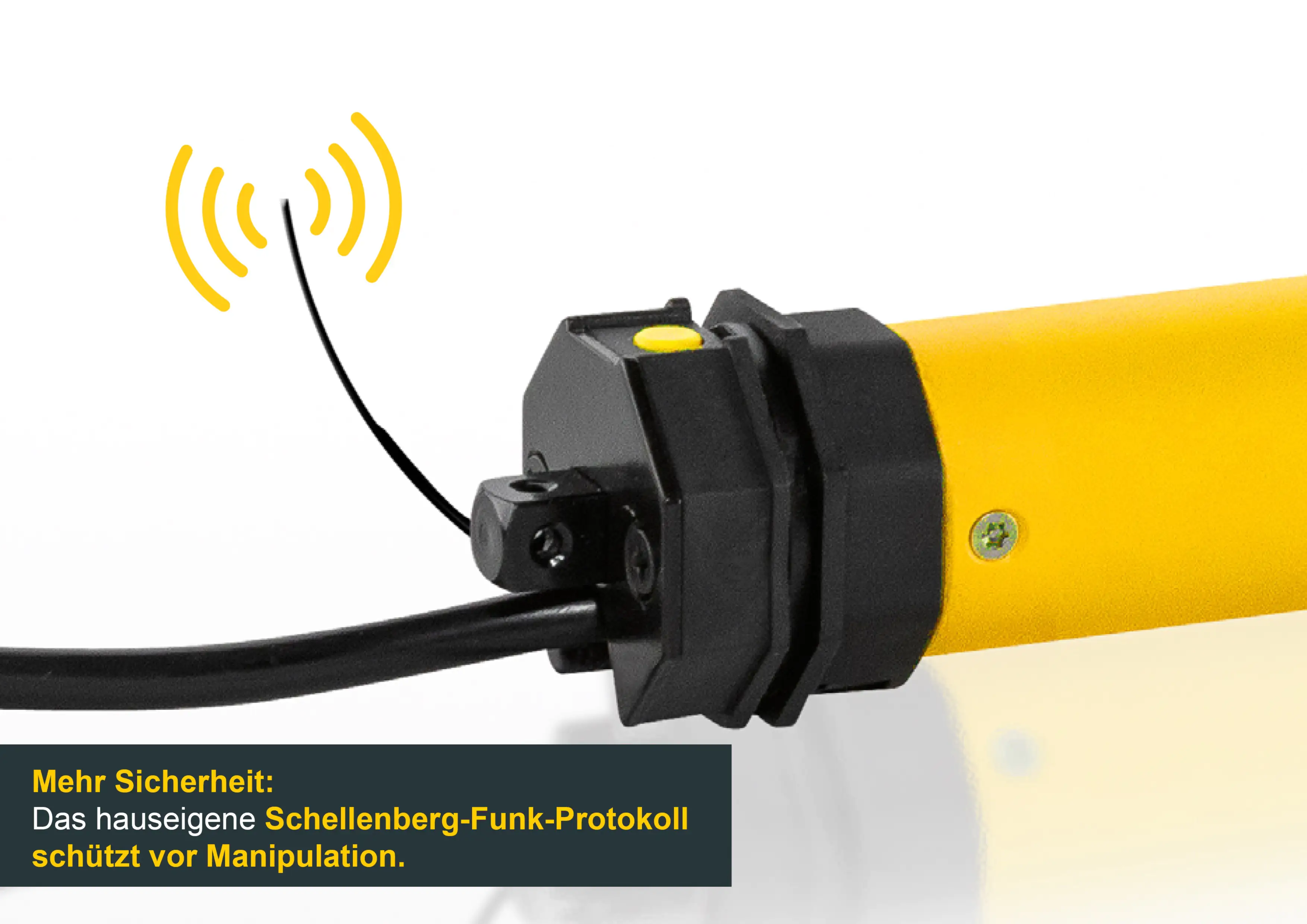 Schellenberg Funk-Rolladenmotor PREMIUM 20 Nm Maxi für 60 mm Achtkantwelle